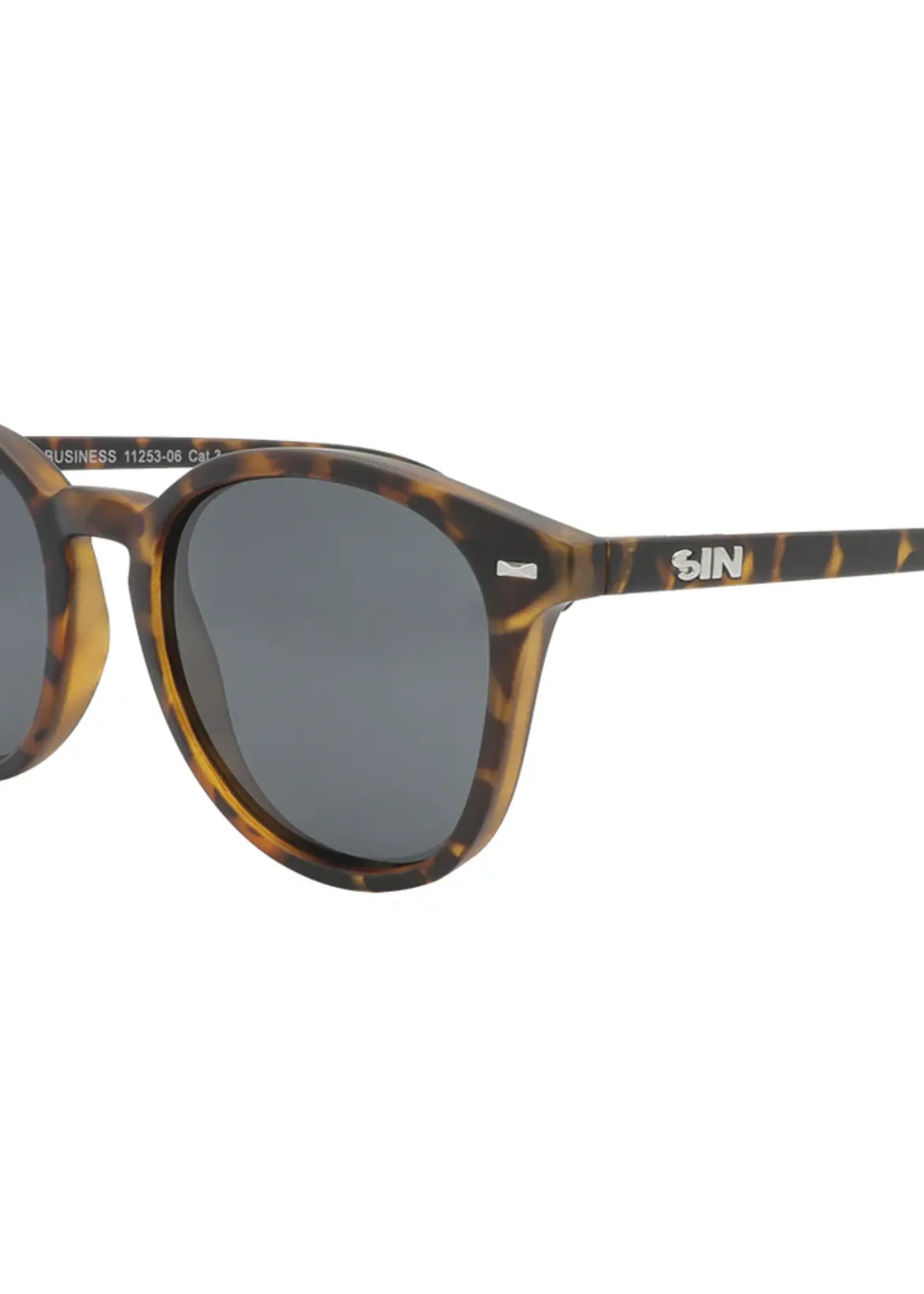 Sin Eyewear Risky Business Sunglasses - Tort Smoke
