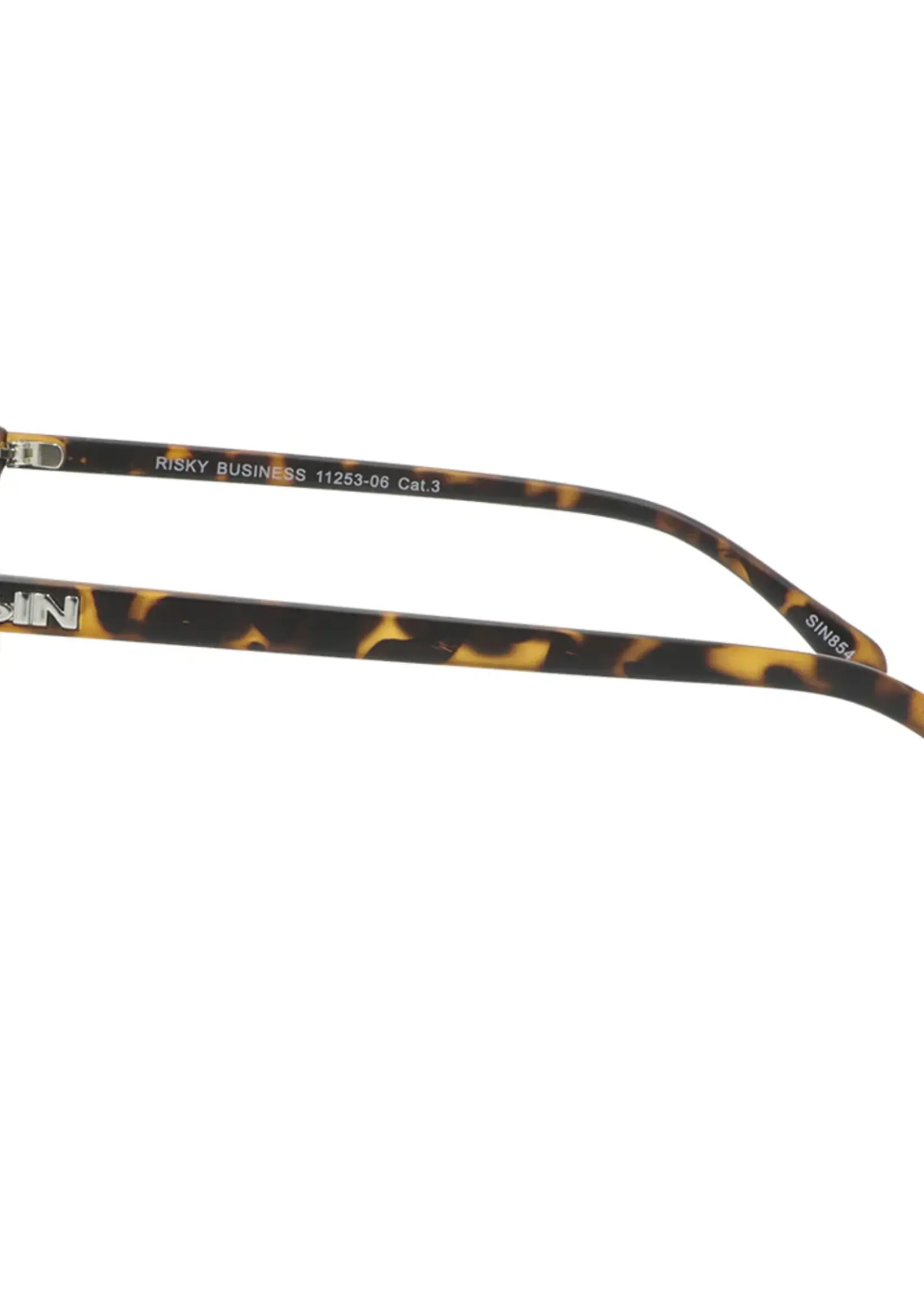 Sin Eyewear Risky Business Sunglasses - Tort Smoke
