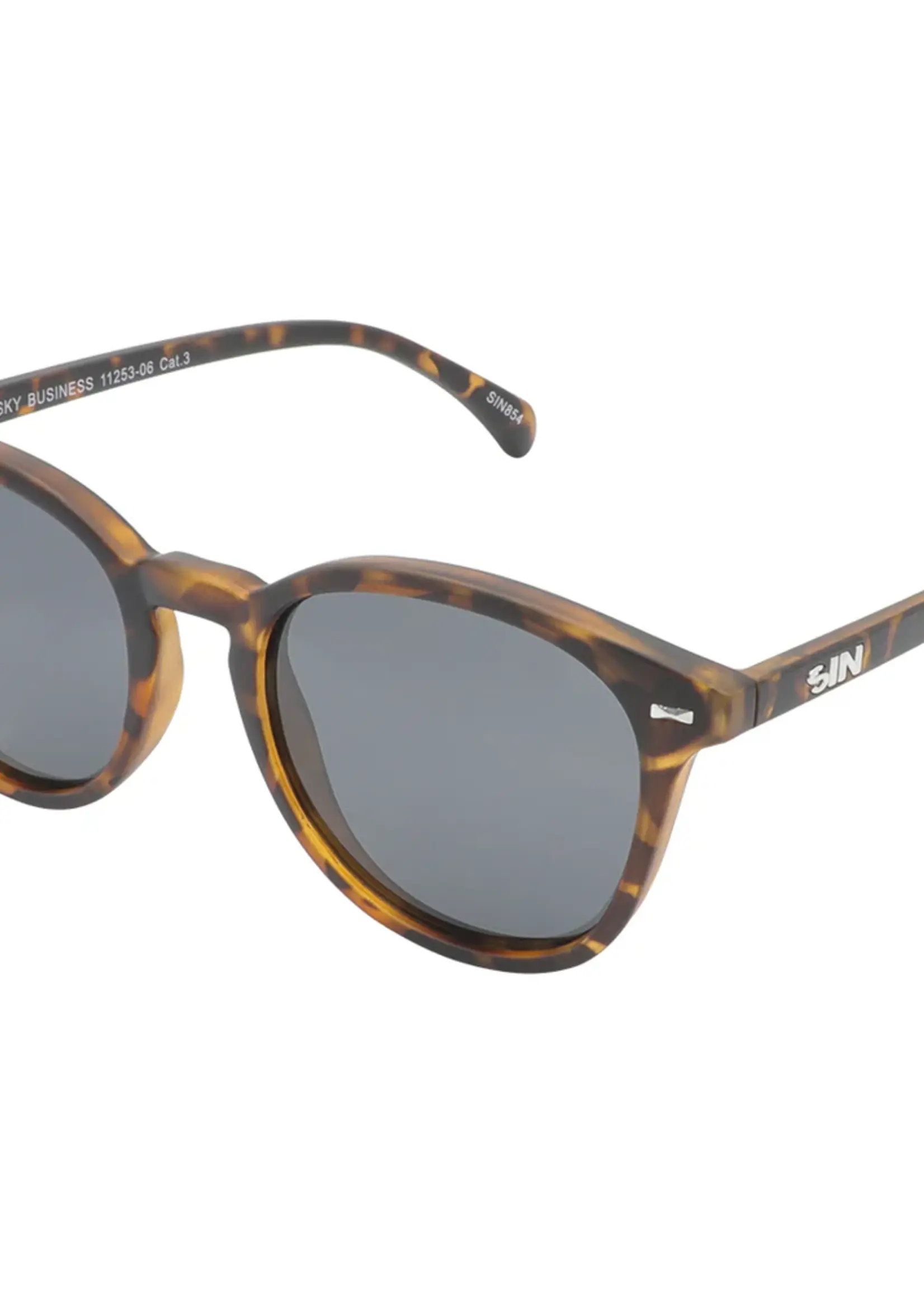 Sin Eyewear Risky Business Sunglasses - Tort Smoke