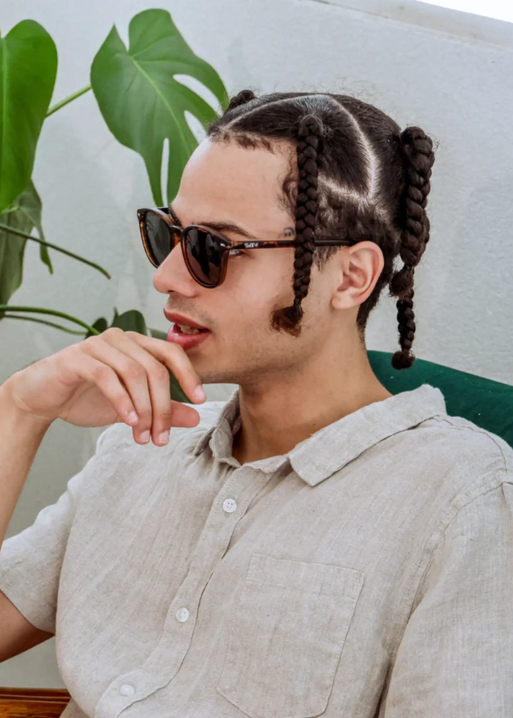 Sin Eyewear Risky Business Sunglasses - Tort Smoke