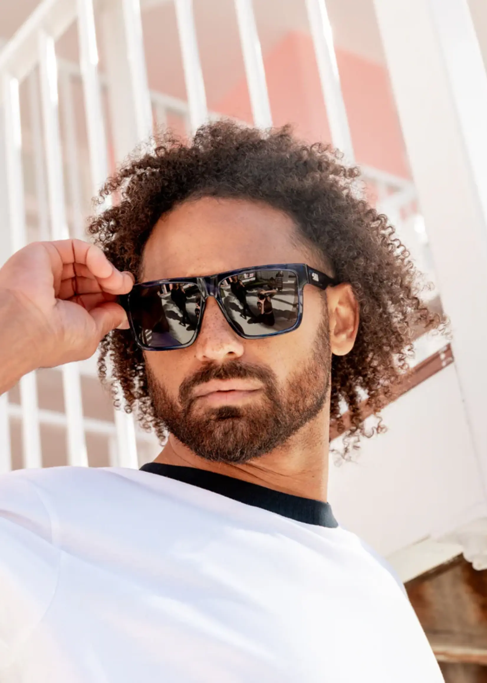 Sin Eyewear Vespa Sunglasses - Matte Black & Smoke