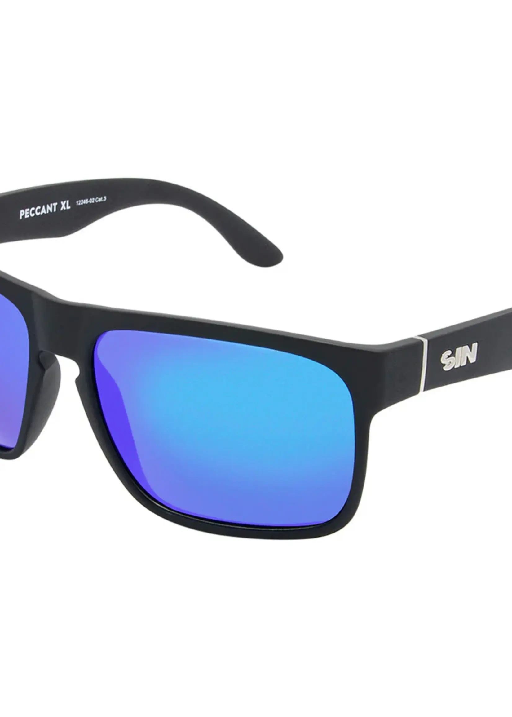 Sin Eyewear Peccant XL Sunglasses - Black Blue