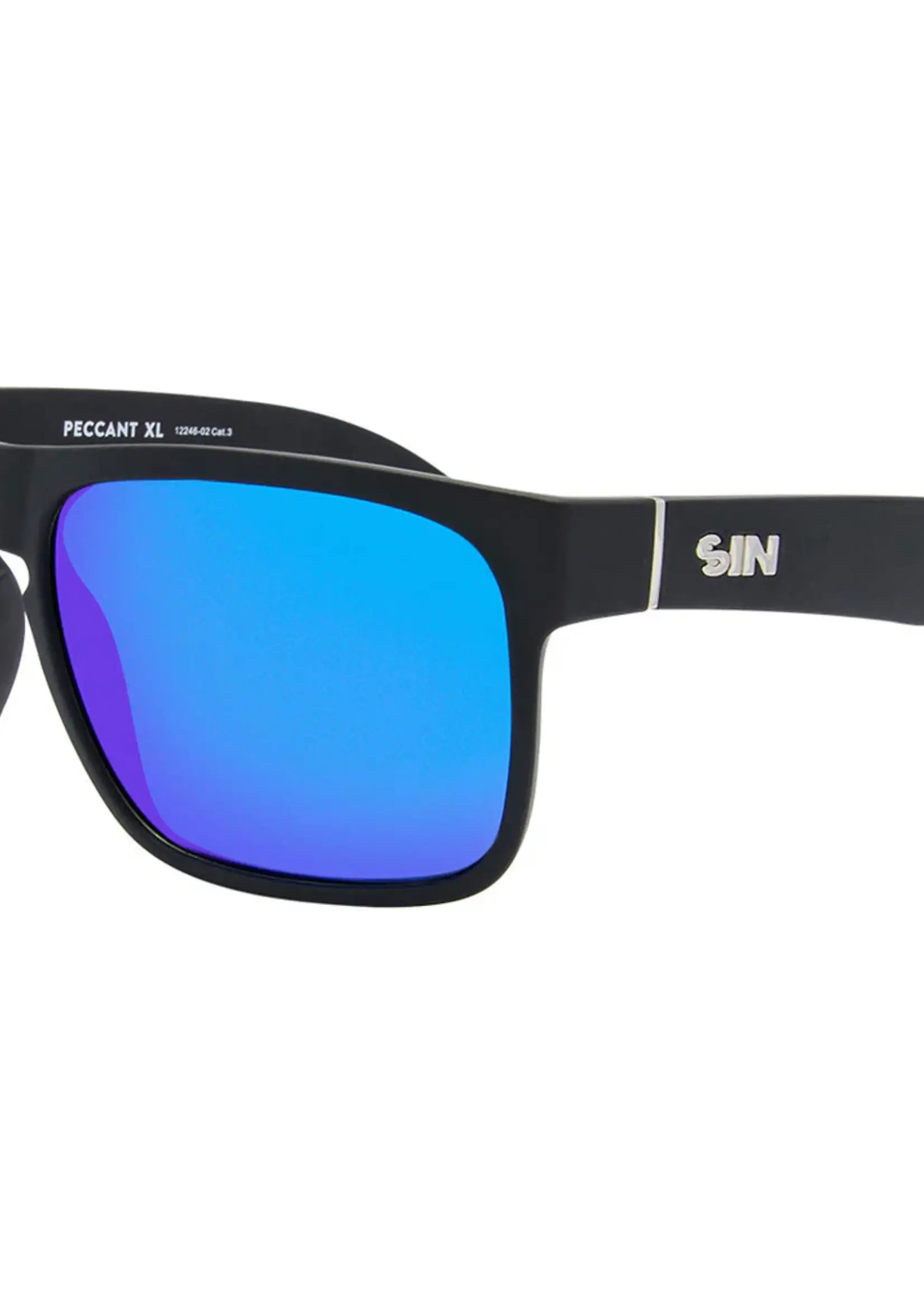 Sin Eyewear Peccant XL Sunglasses - Black Blue