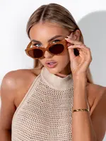 One Day Blakey Sunglasses - Beige Brown