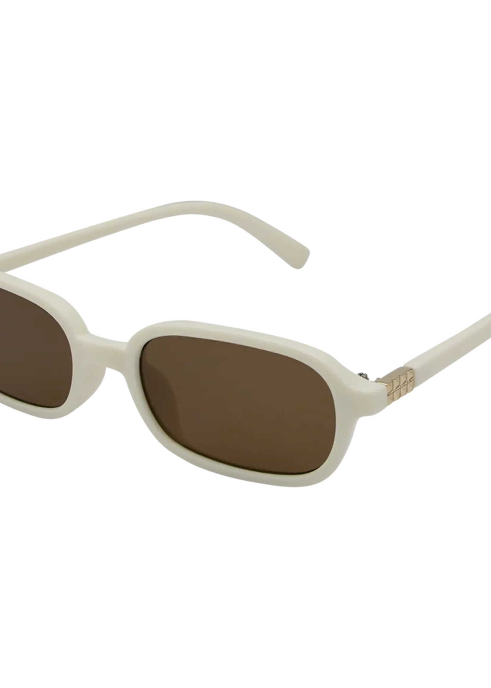 One Day Ellery Sunglasses - Cream Brown