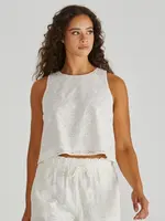 Sass Zimmy Broderie Tank