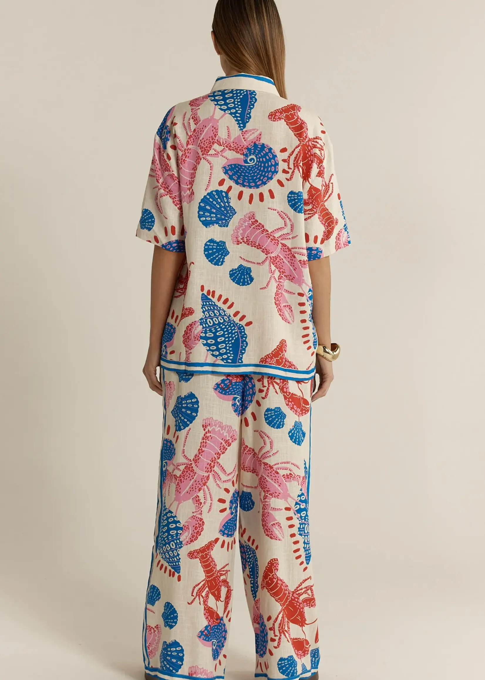 Soleil Shirt - Lobster