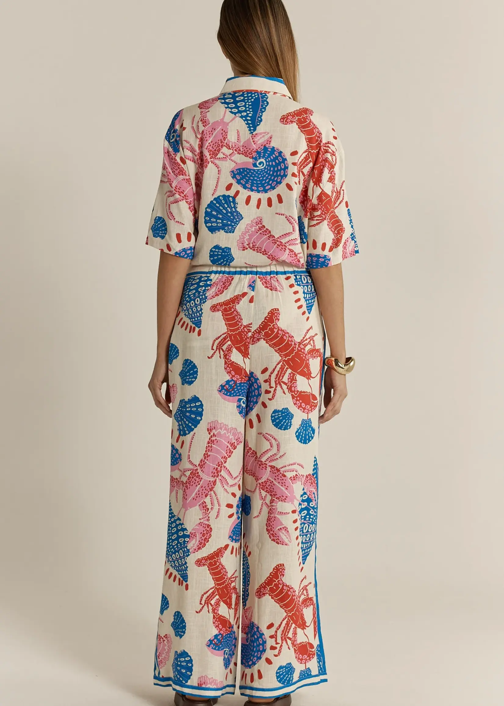 Soleil Pant - Lobster