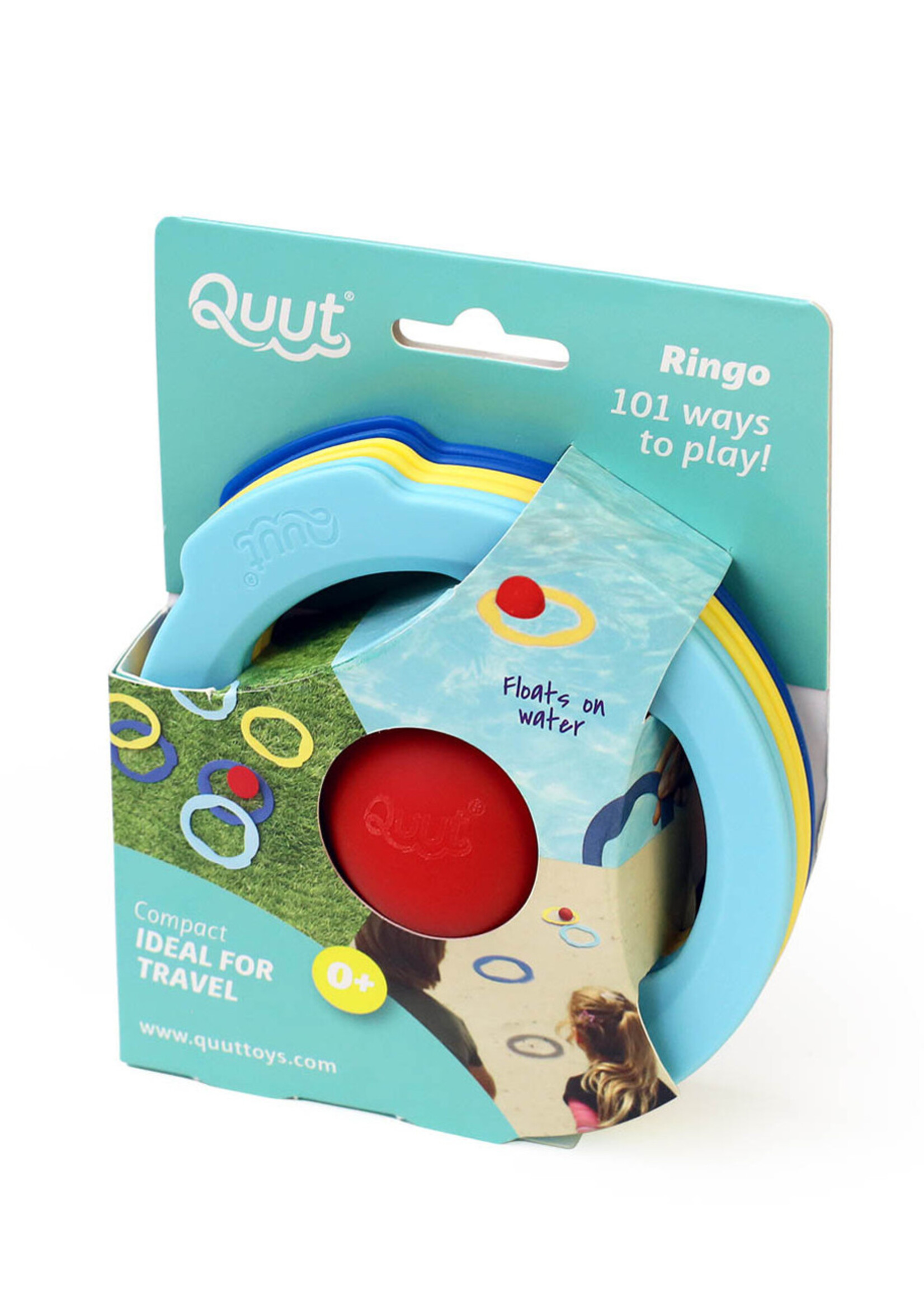 Quut Ringo - 6 Rings + 1 Ball - 10 pcs