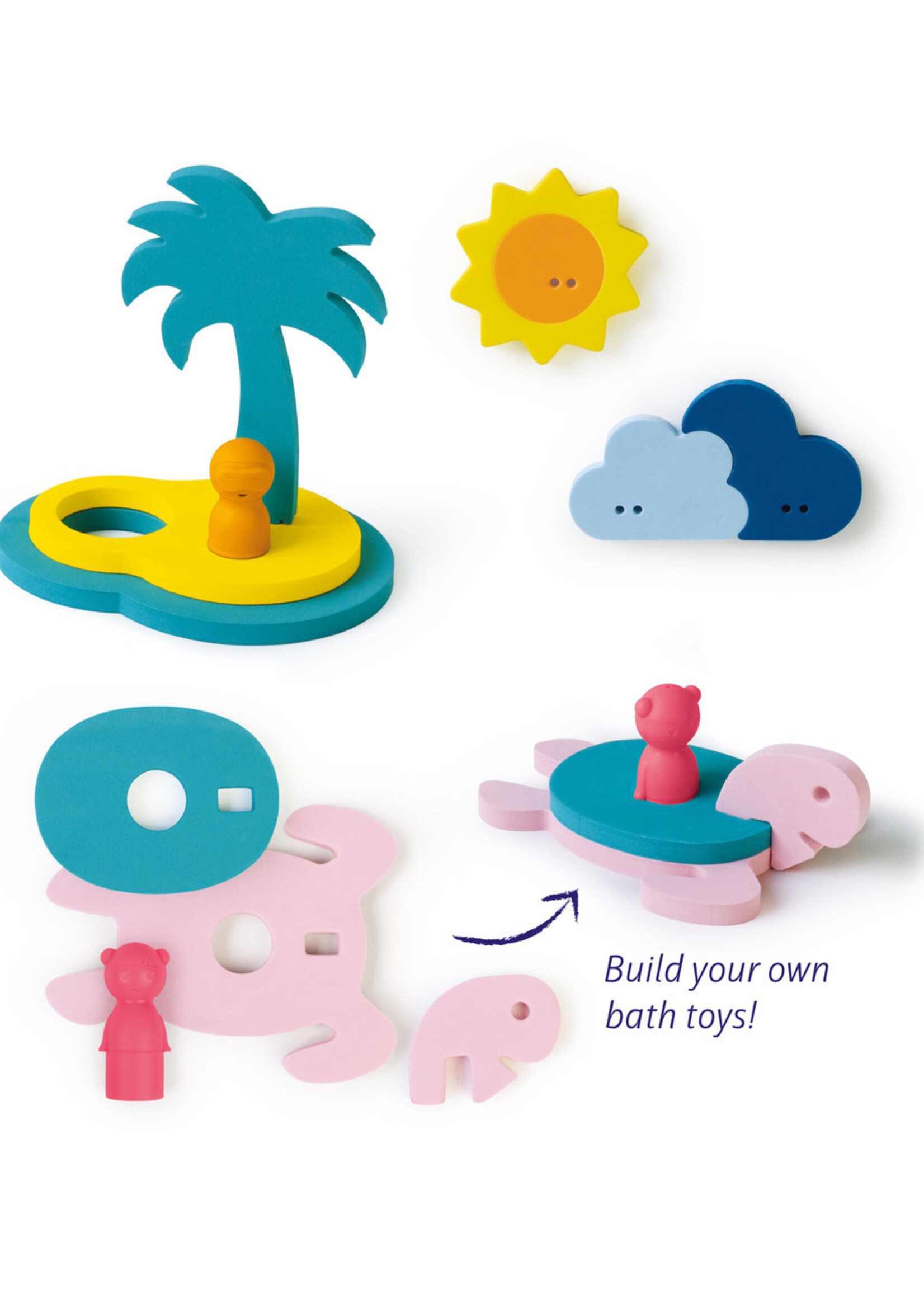 Quut Puzzle Friends - Treasure Island