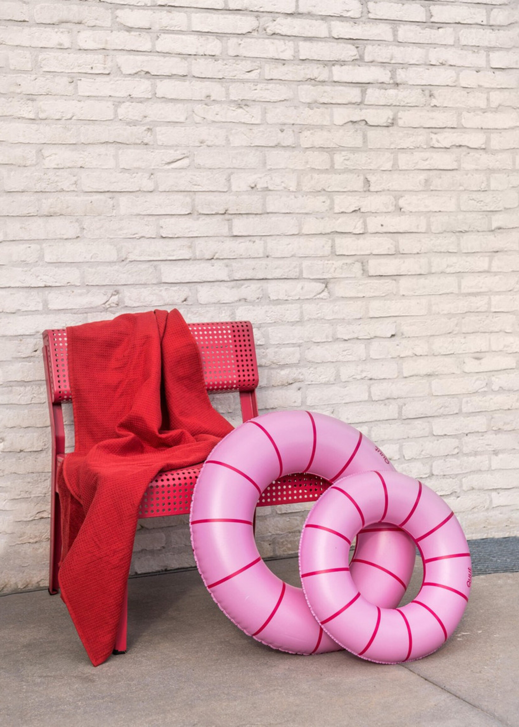 Quut Swim Rings - Medium Cherry Red (60cm)