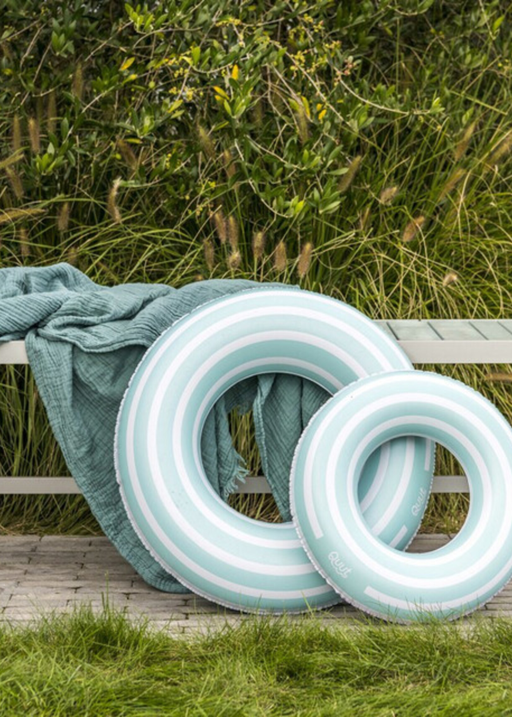 Quut Swim Rings - Medium Garden Green (60cm)