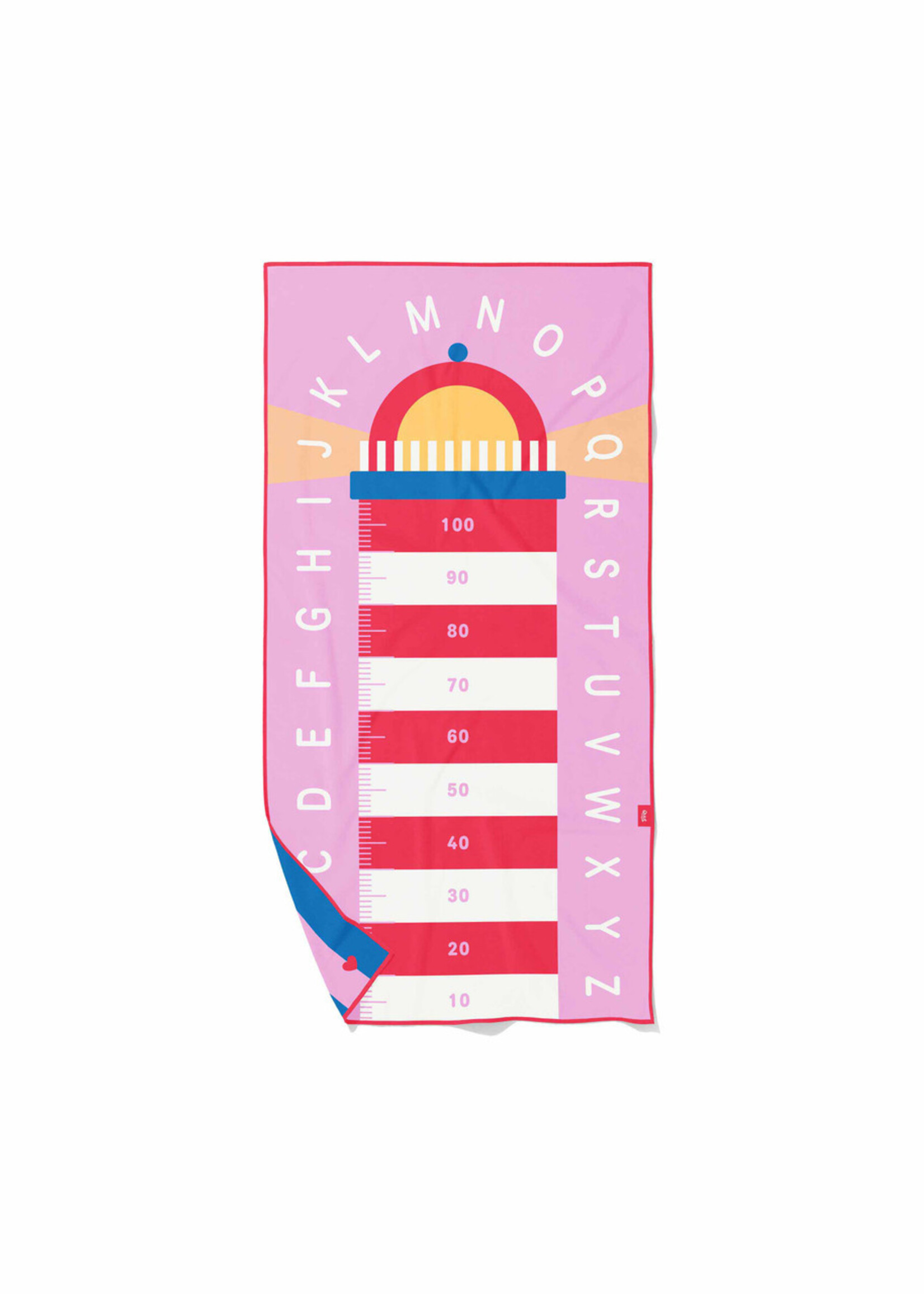 Quut Playtowels - M (140cm x 70cm) - Lighthouse Cherry