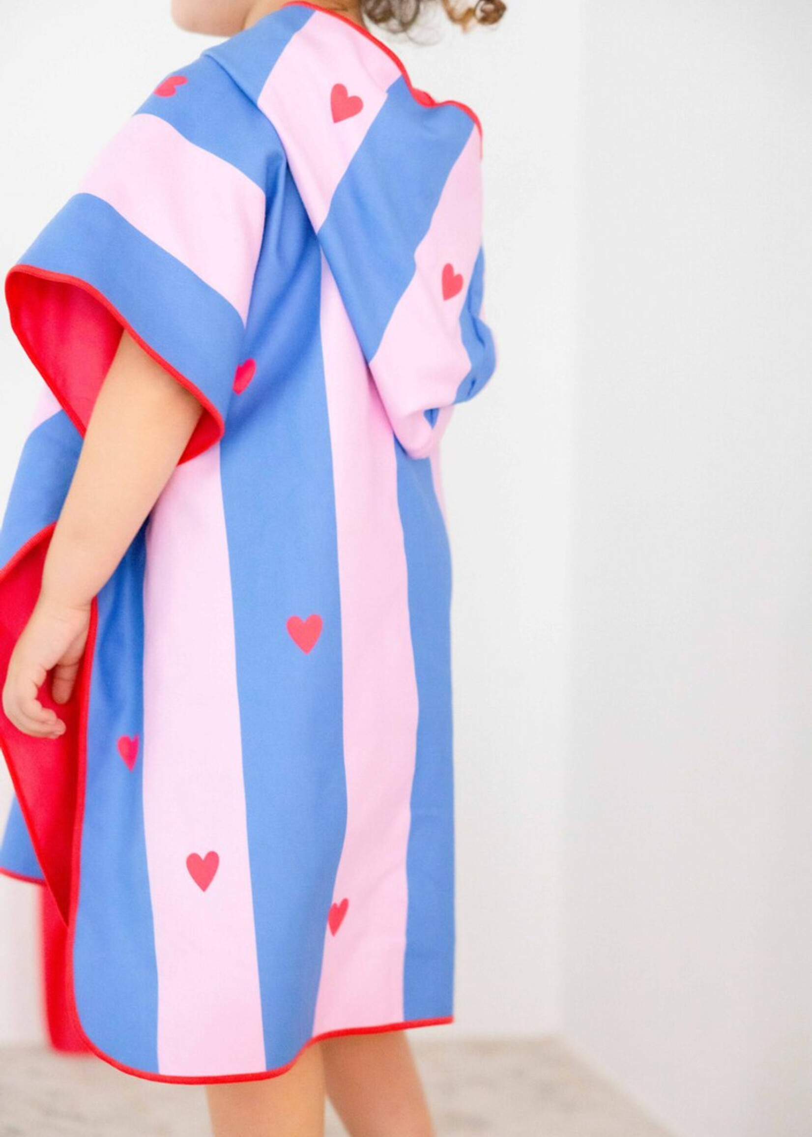 Quut Poncho (60cm x 60cm) - Cherry Red