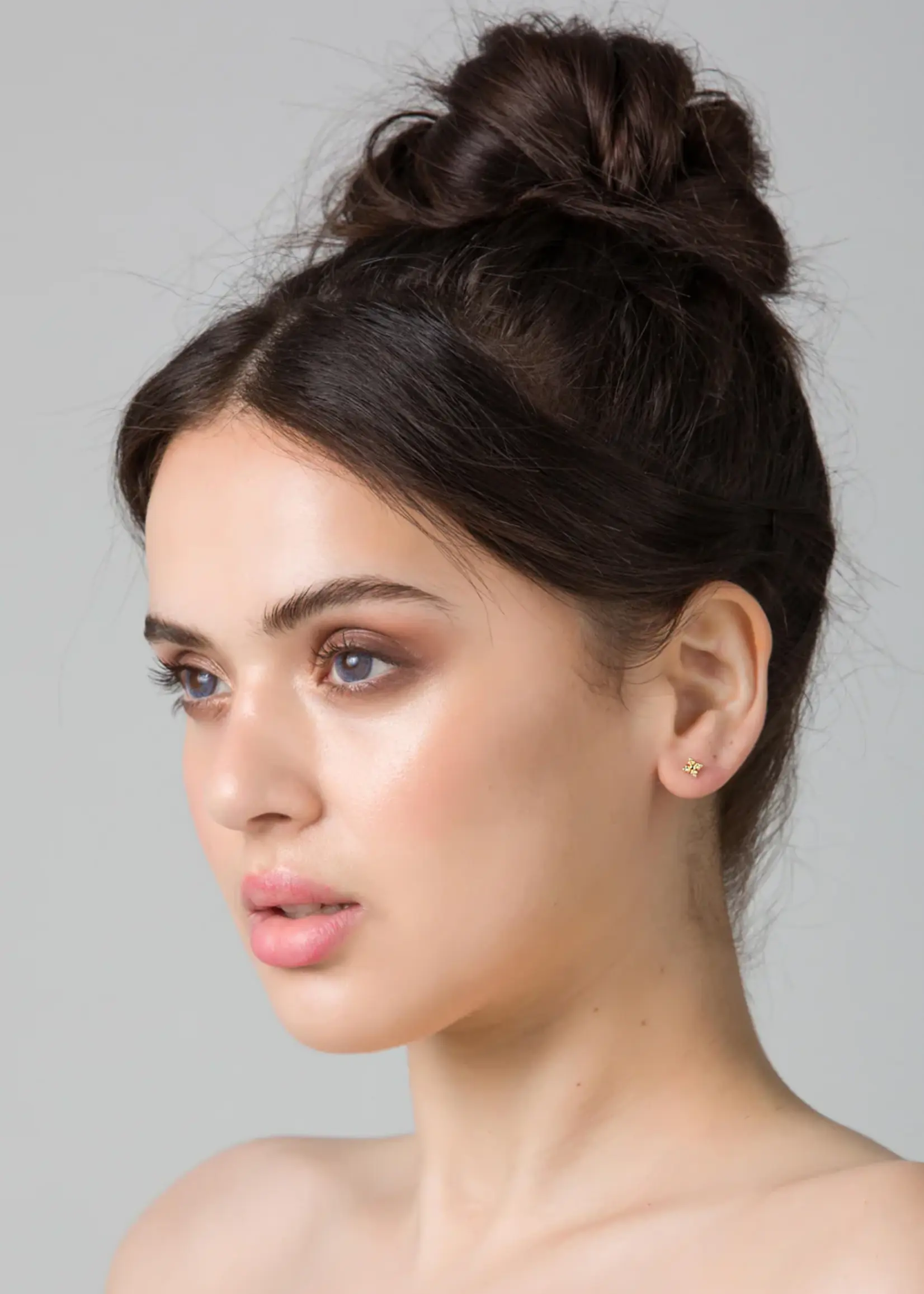 Liberte Petite Una Silver Earring