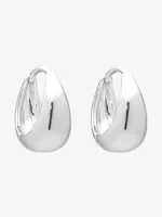 Liberte Tina Silver Huggie