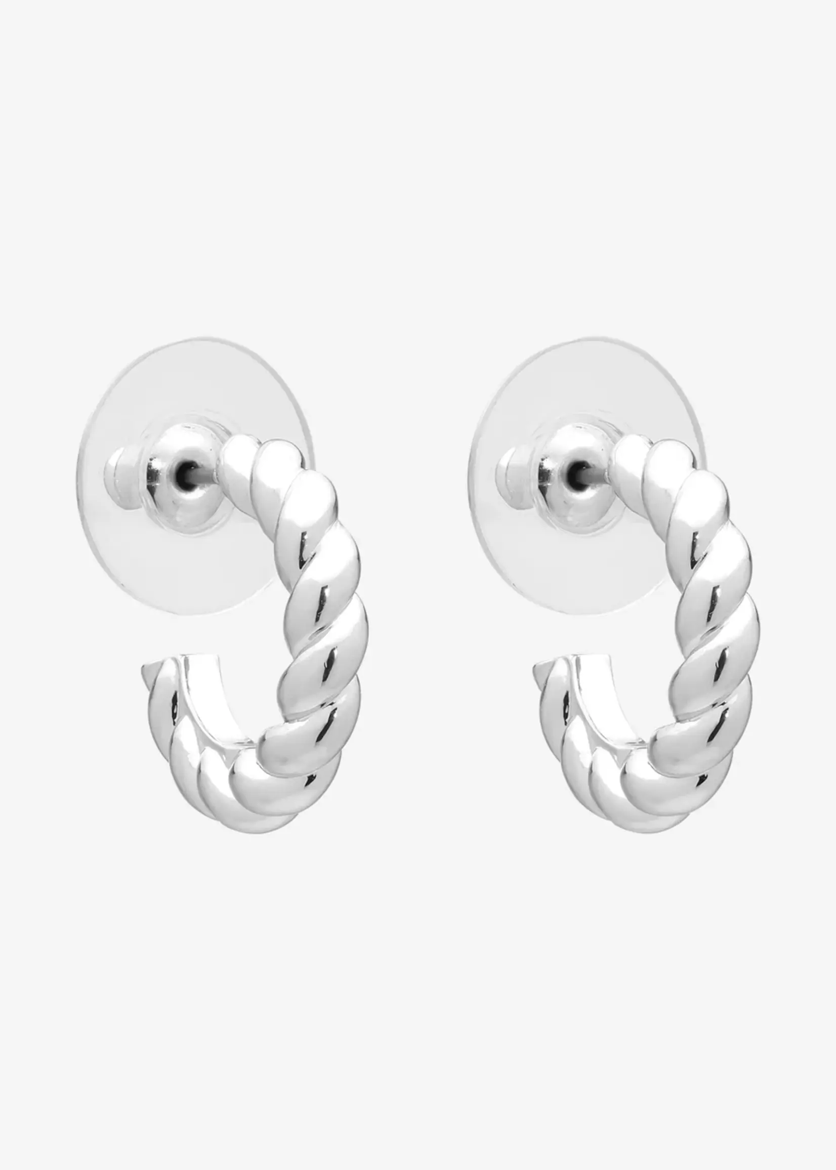 Liberte Sandy Silver Hoop Earring