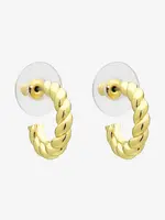 Liberte Sandy Gold Hoop Earring
