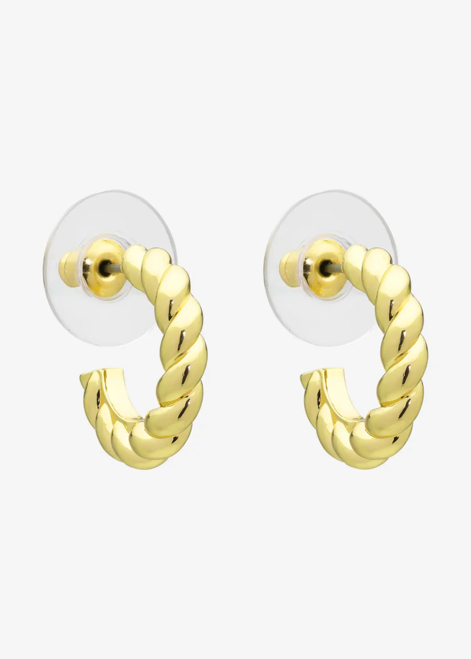 Liberte Sandy Gold Hoop Earring