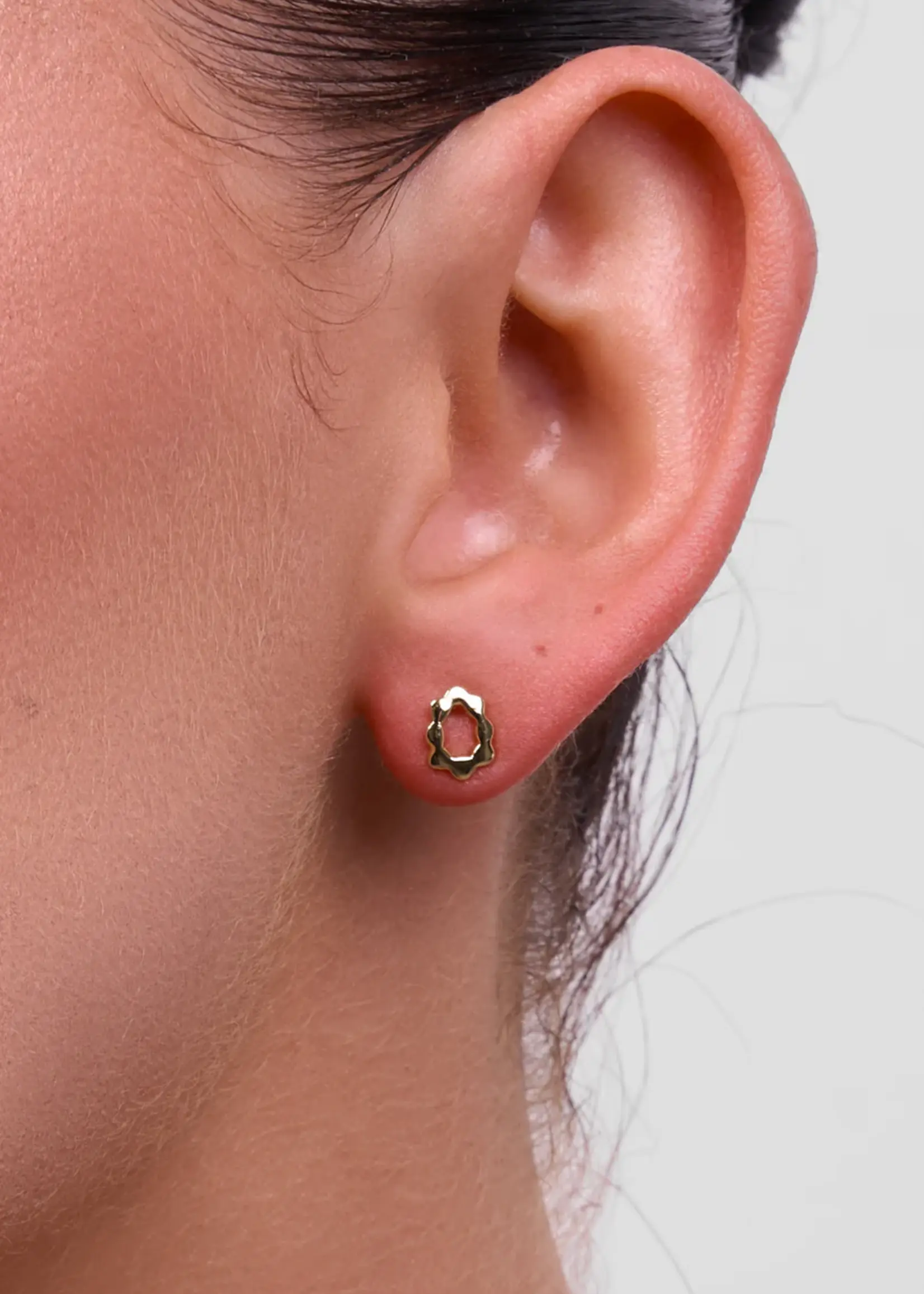 Liberte Petite Whimsy Gold Earring
