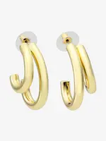 Liberte Neve Gold Double Hoop