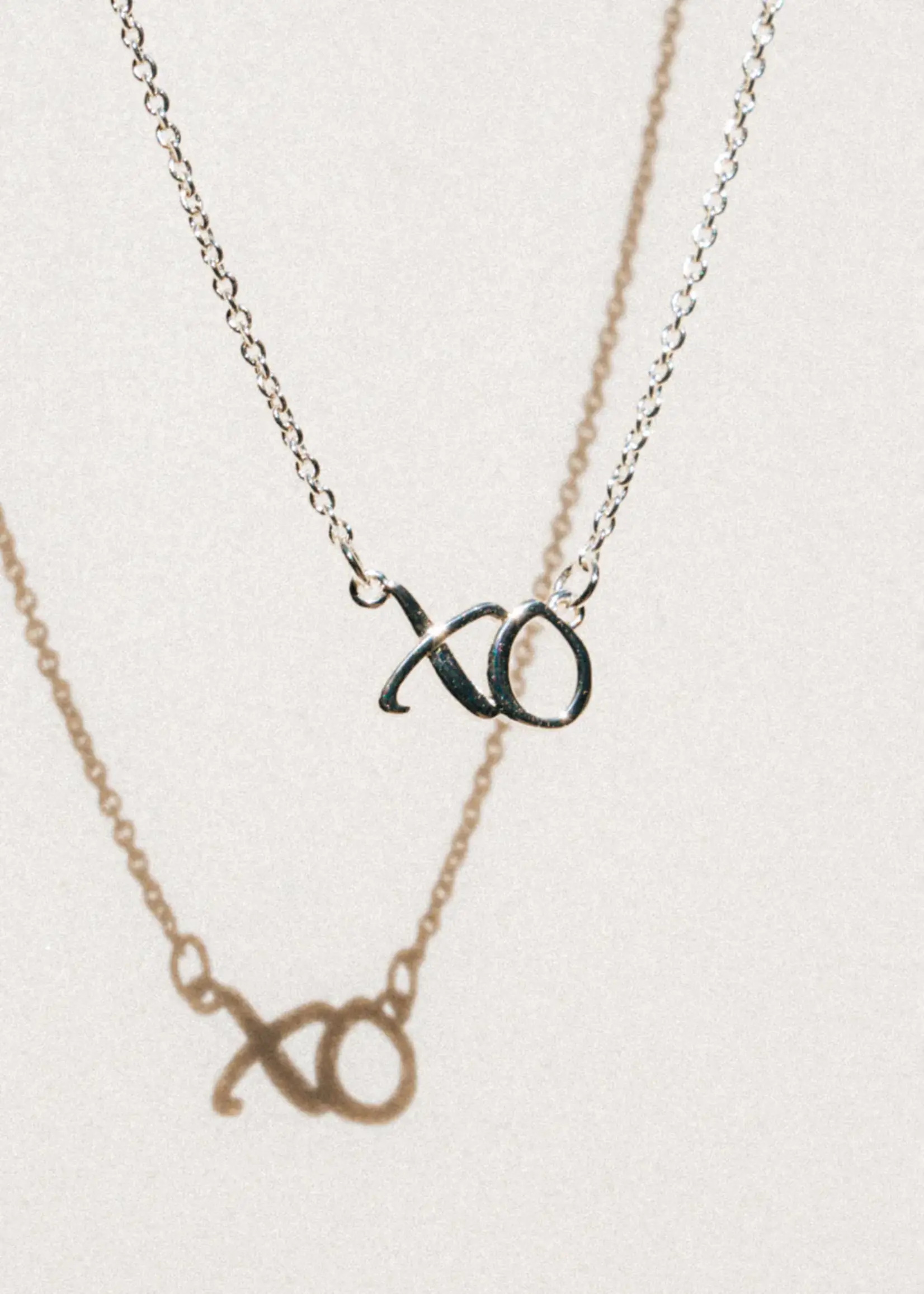 Liberte Bisou Silver Necklace