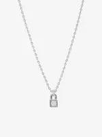 Liberte Penny Silver Locket Necklace