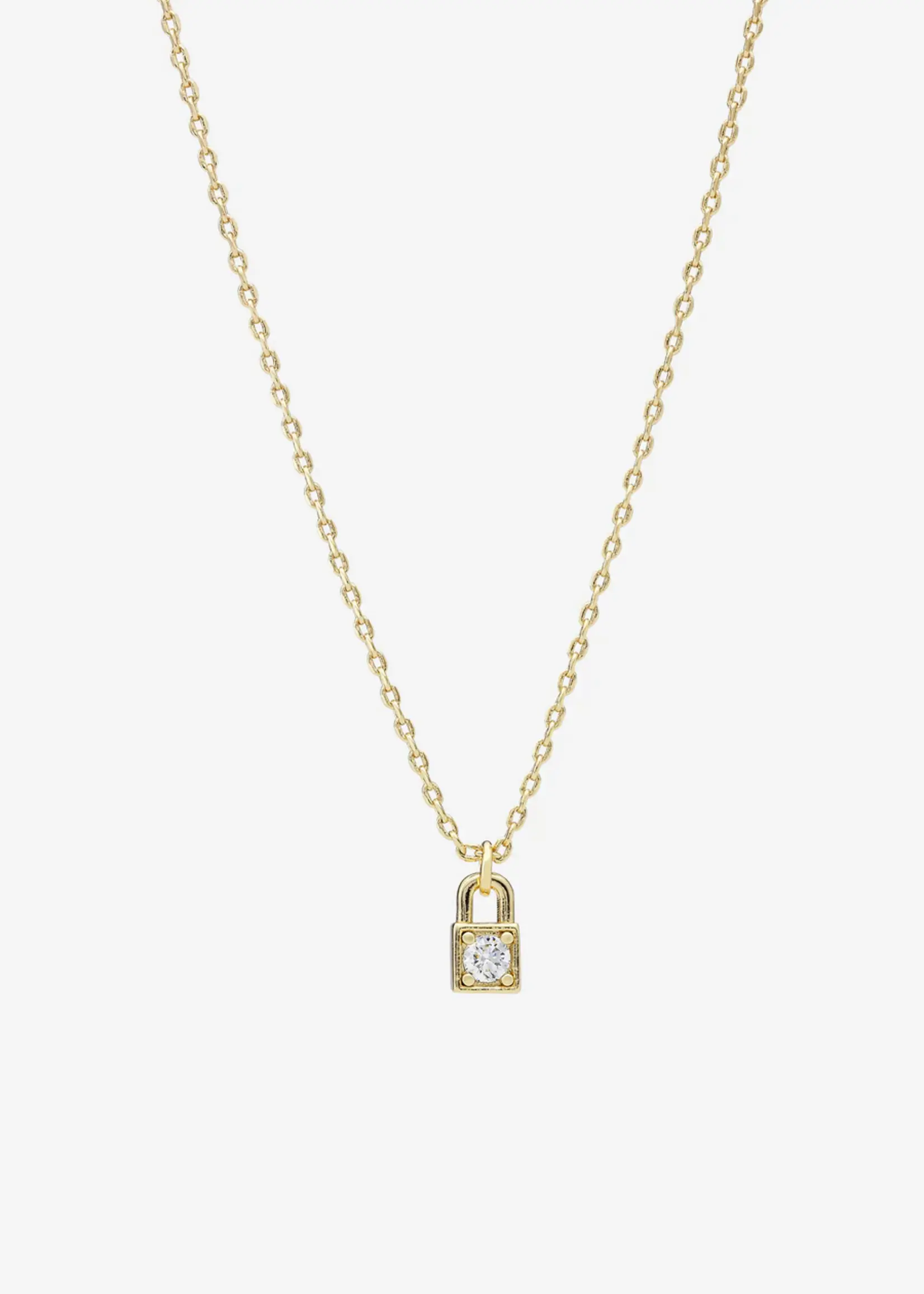 Liberte Penny Gold Locket Necklace