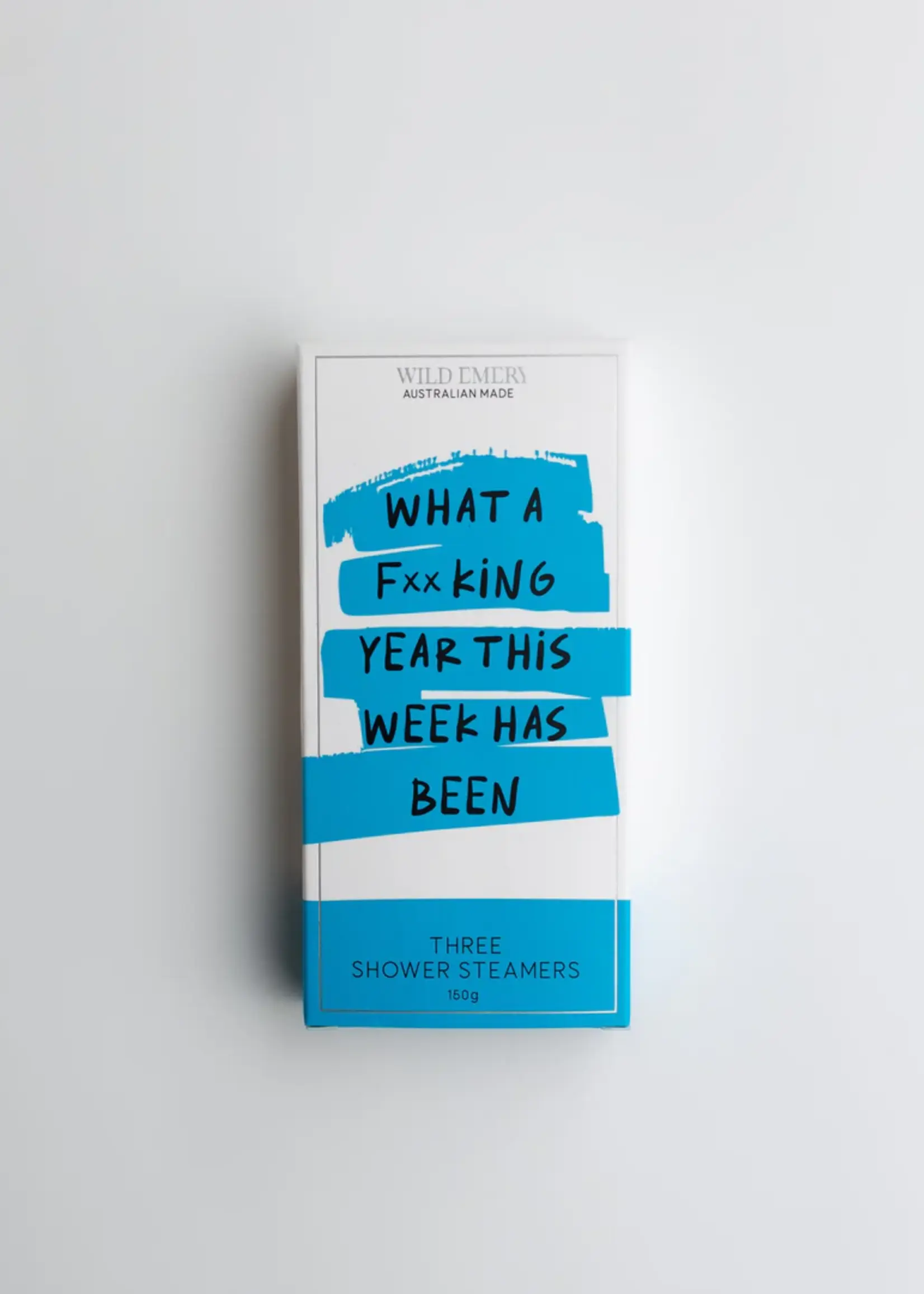 Wild Emery What A F**king Year Cheeky Shower Steamer 3 Pack