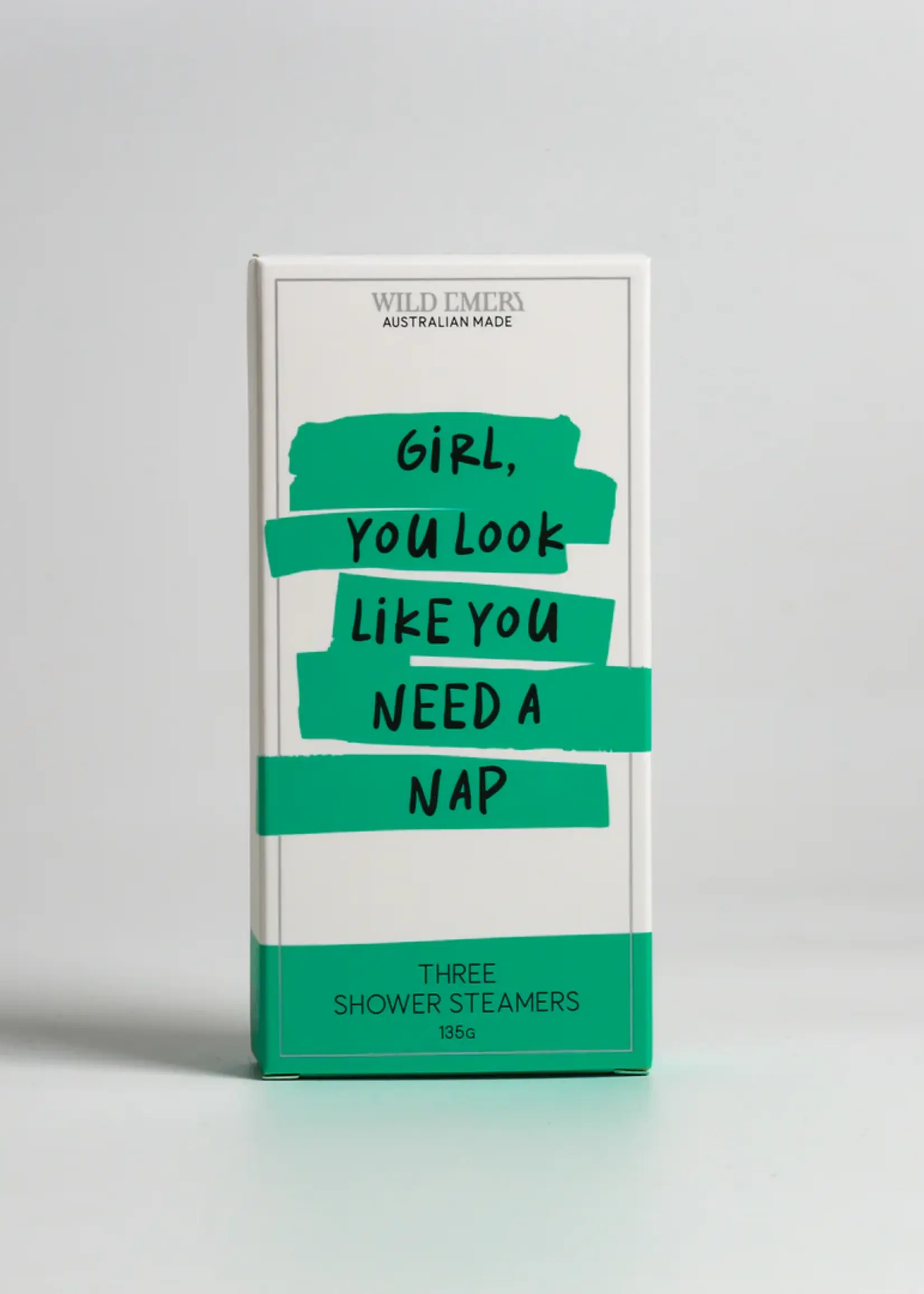 Wild Emery Girl, You Look Like You Need A Nap Cheeky Shower Steamer 3 Pack