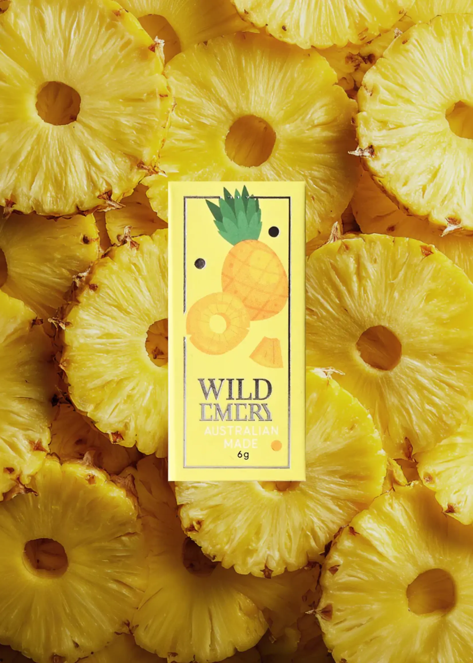 Wild Emery Pineapple Mini Lip Balm