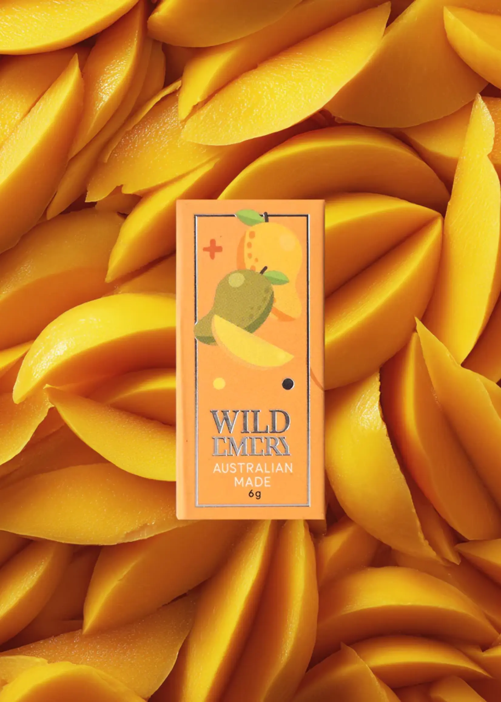 Wild Emery Mango Mini Lip Balm