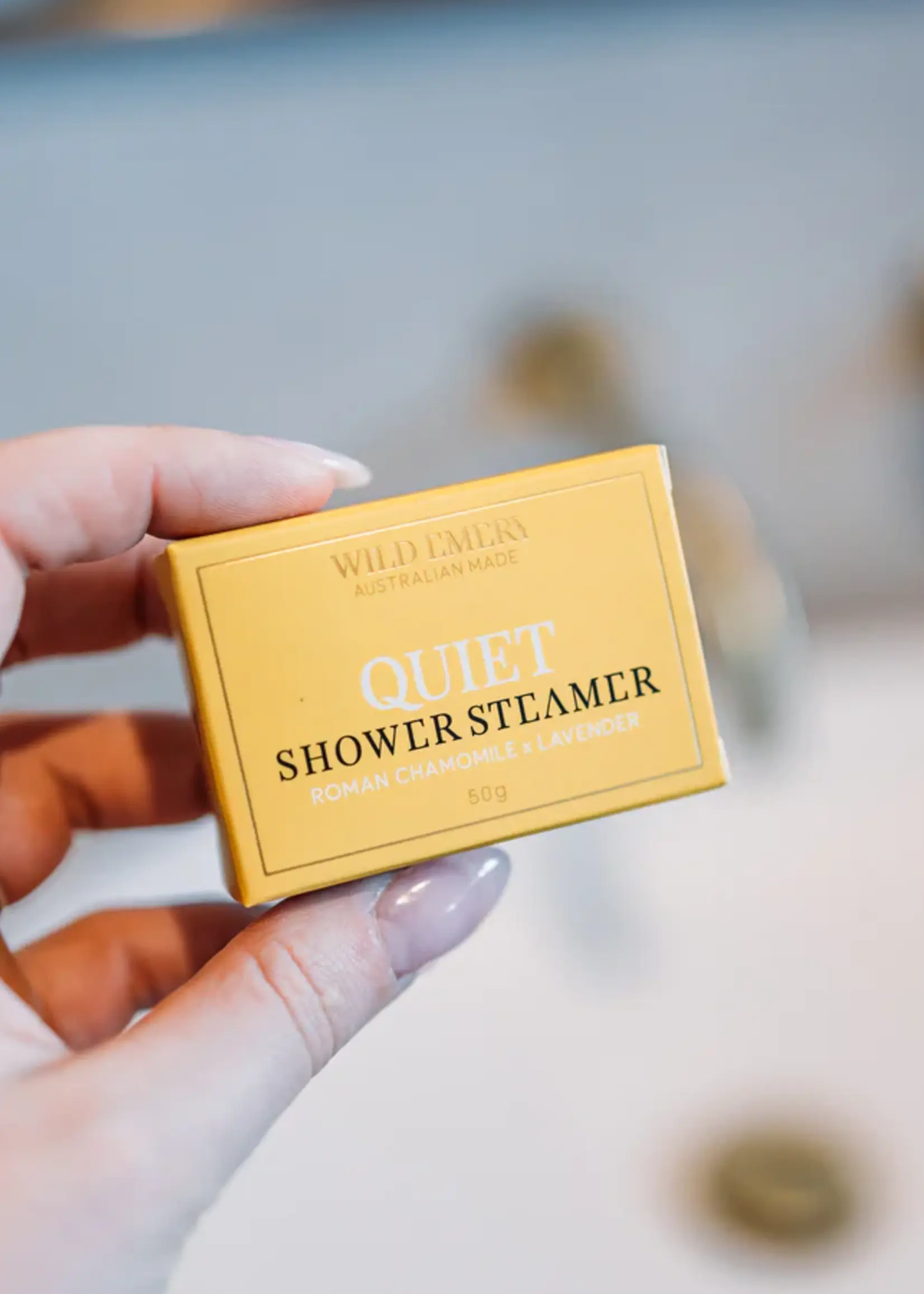 Wild Emery Quiet Shower Steamer