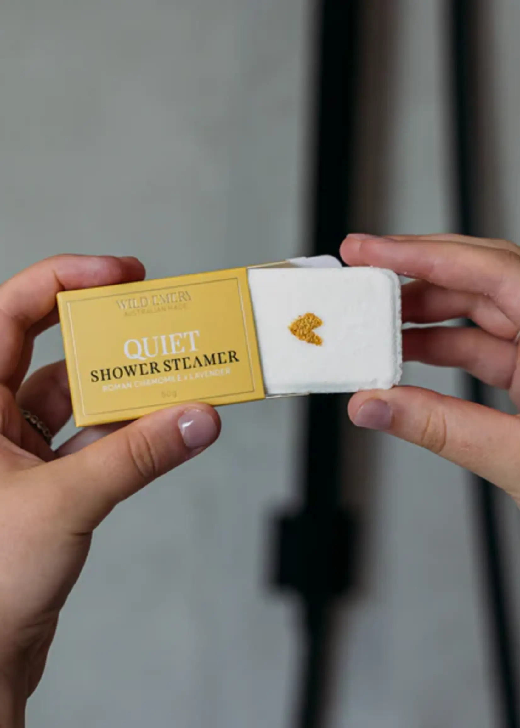 Wild Emery Quiet Shower Steamer