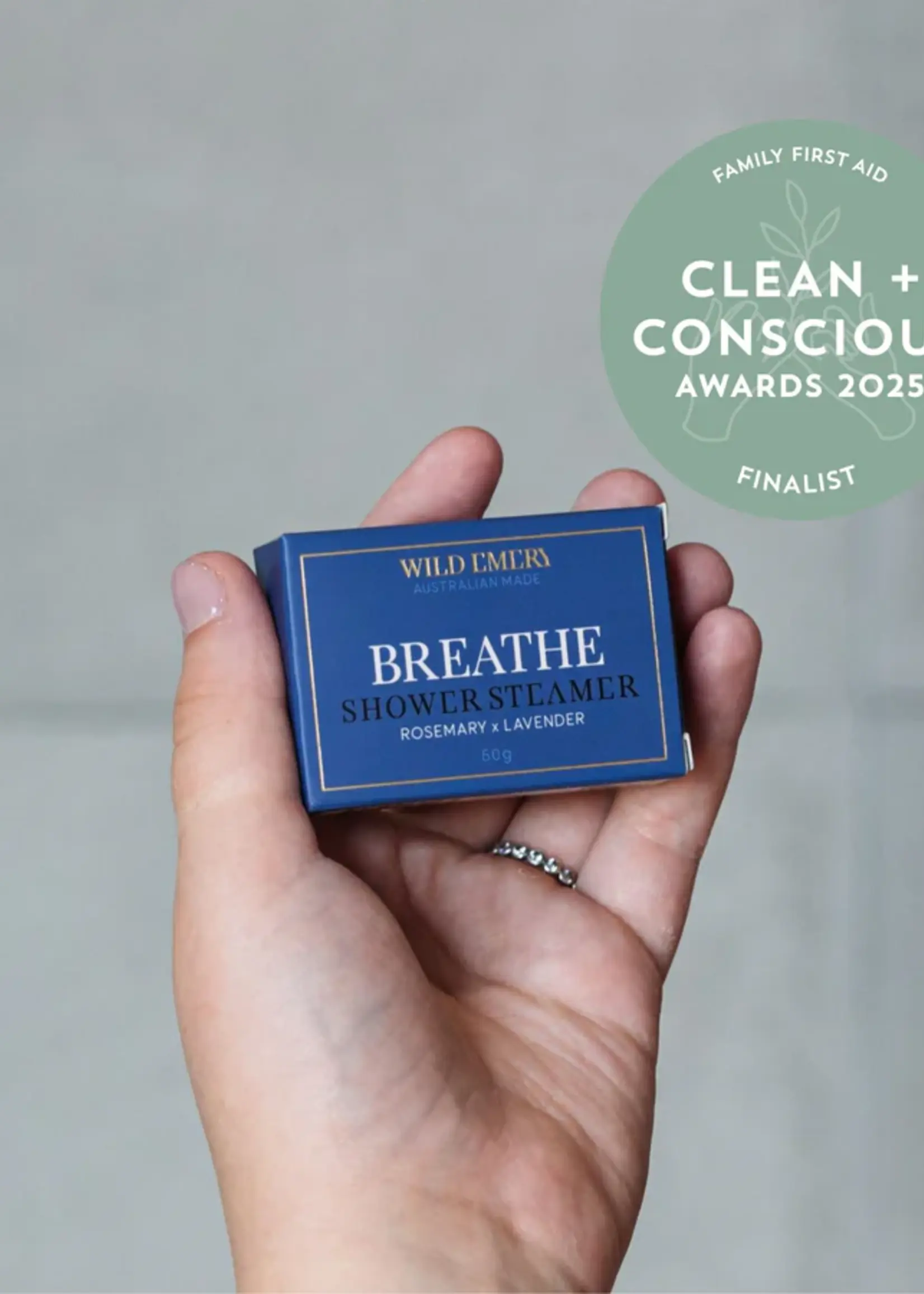 Wild Emery Breathe Shower Steamer