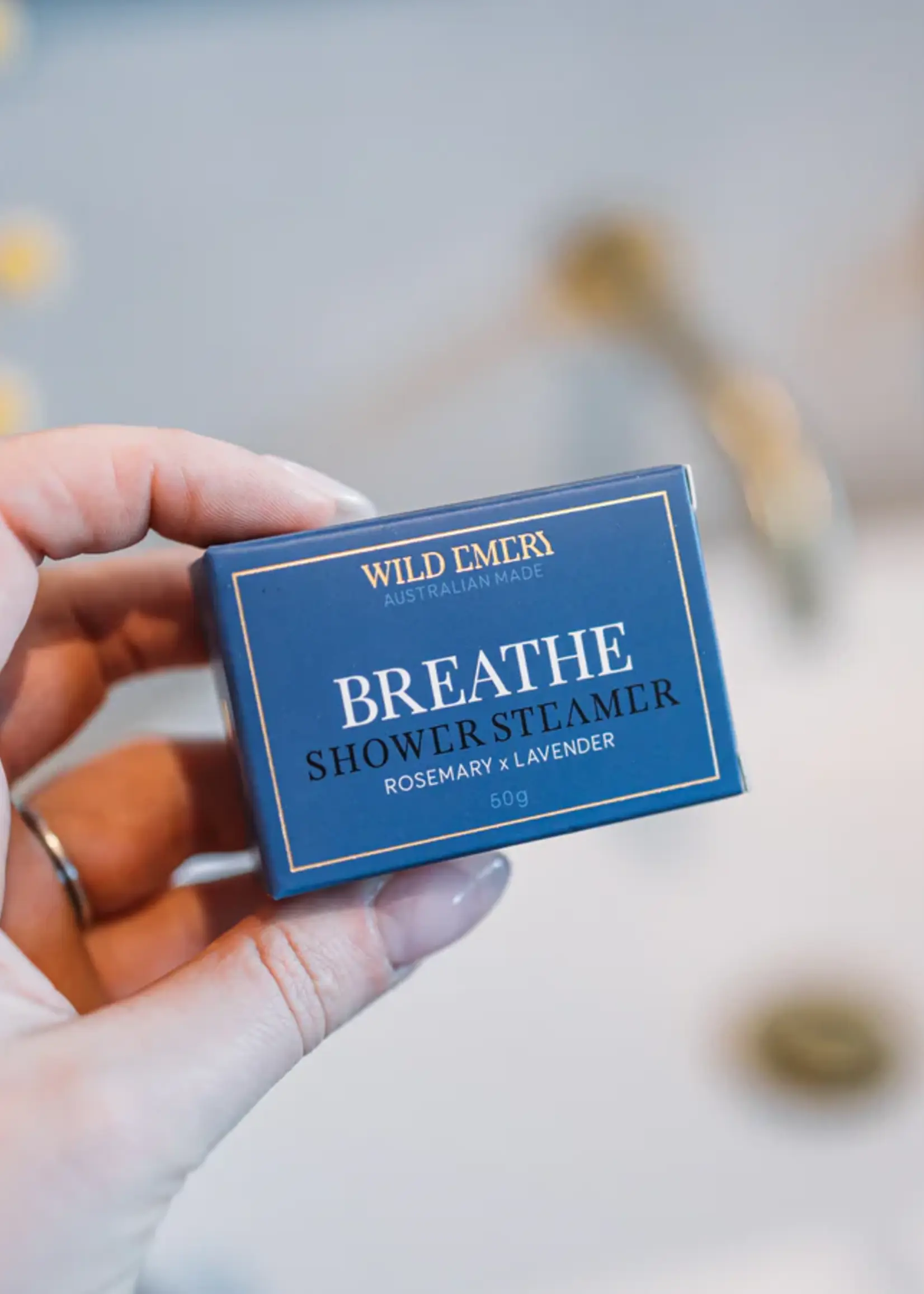 Wild Emery Breathe Shower Steamer