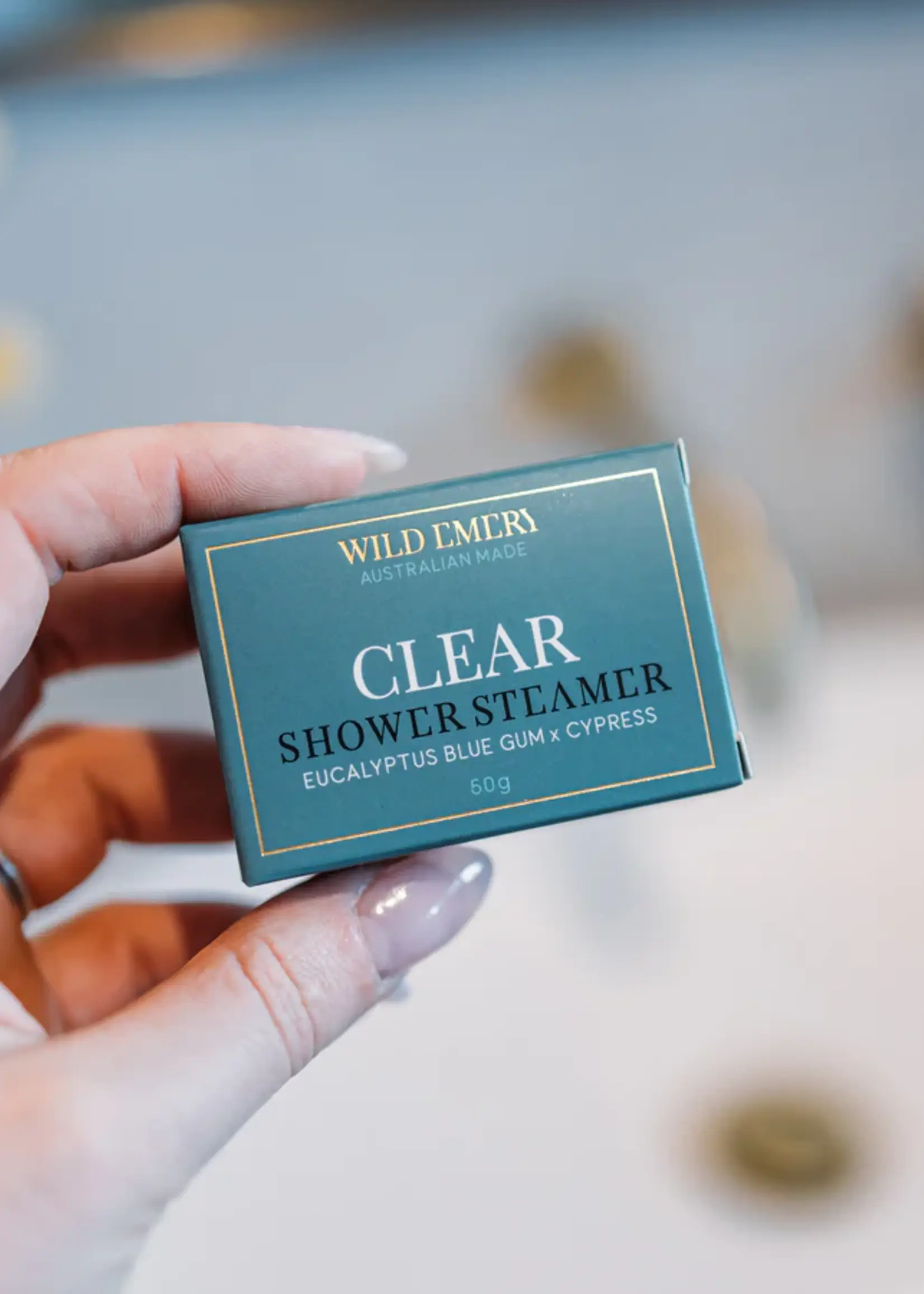 Wild Emery Clear Shower Steamer