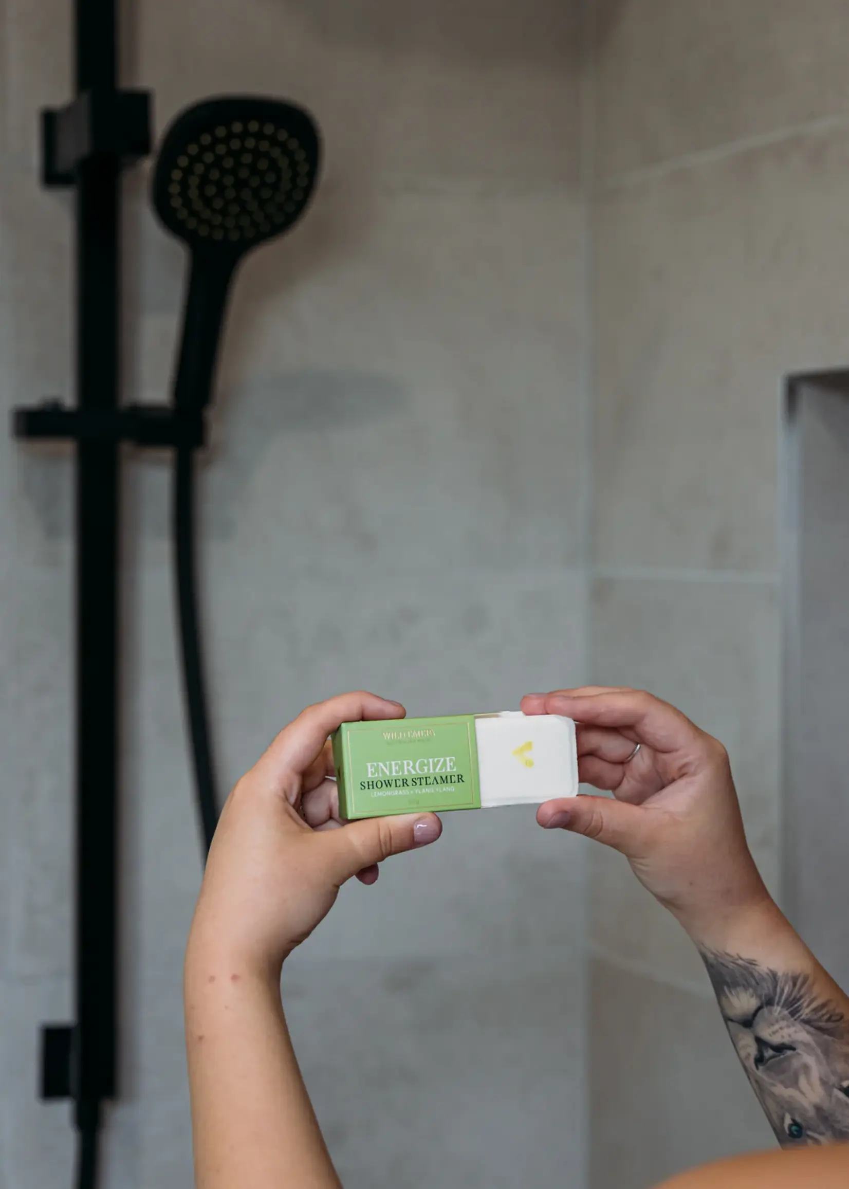 Wild Emery Energize Shower Steamer