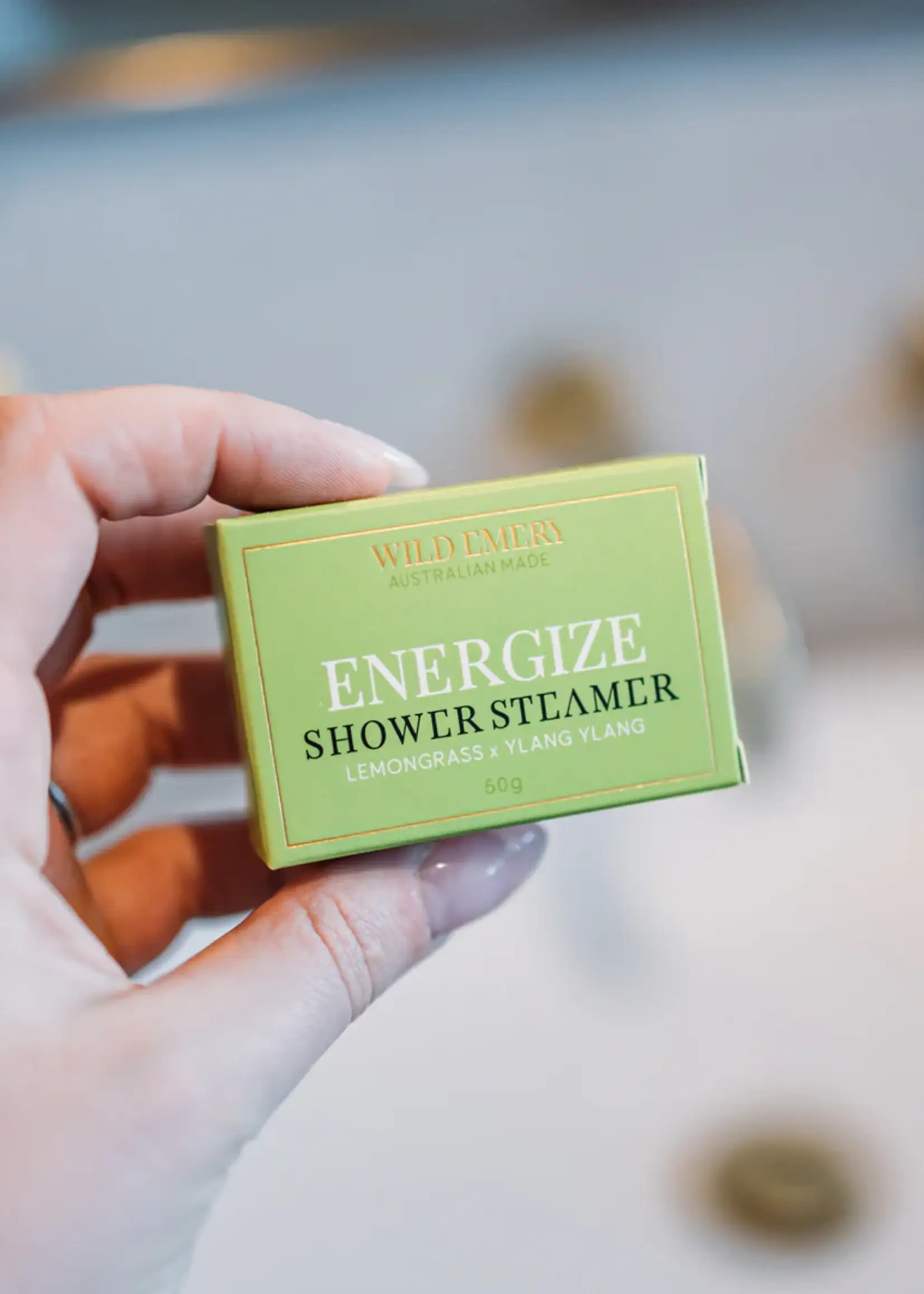 Wild Emery Energize Shower Steamer