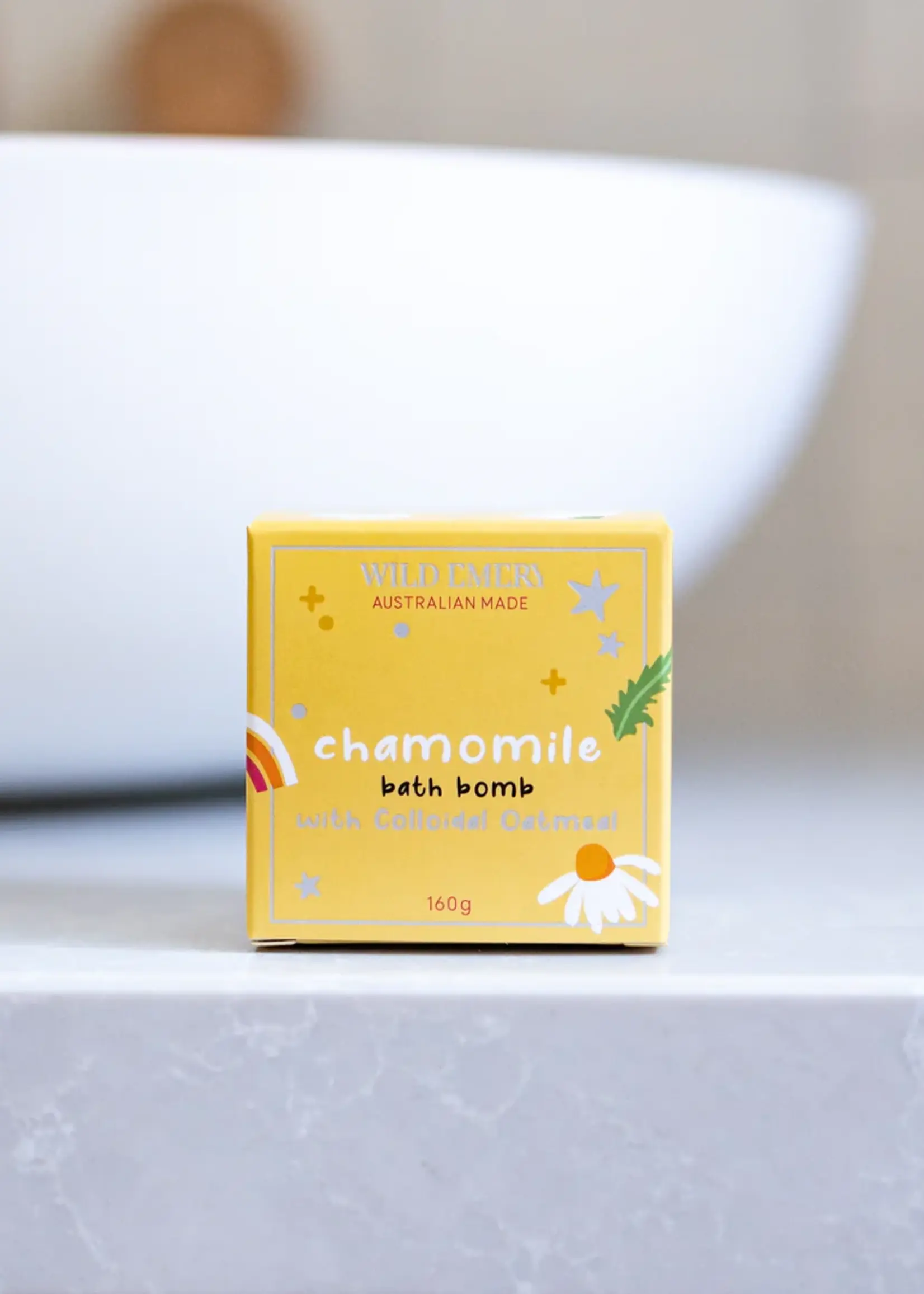 Wild Emery Chamomile Bath Bomb