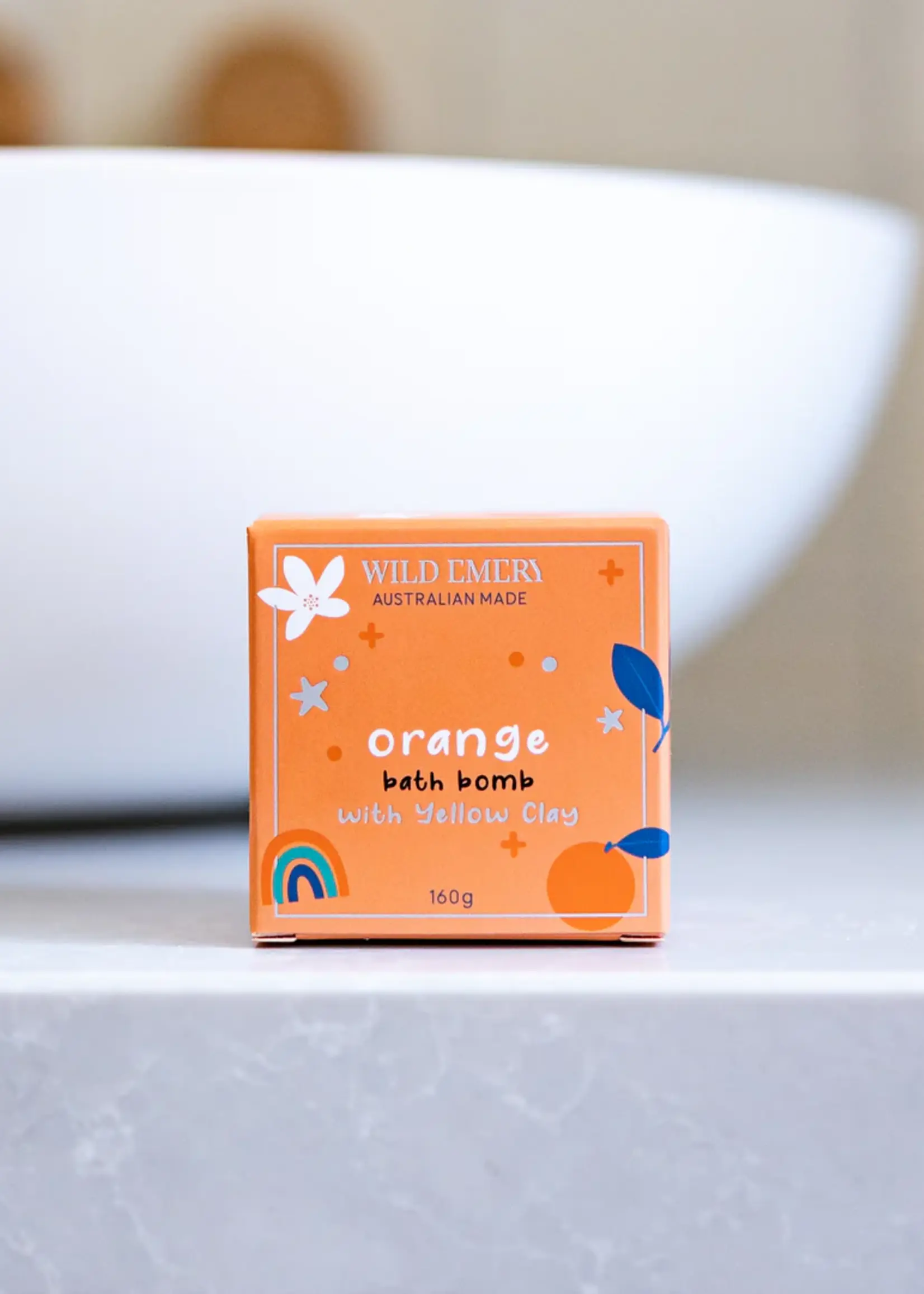 Wild Emery Orange Bath Bomb