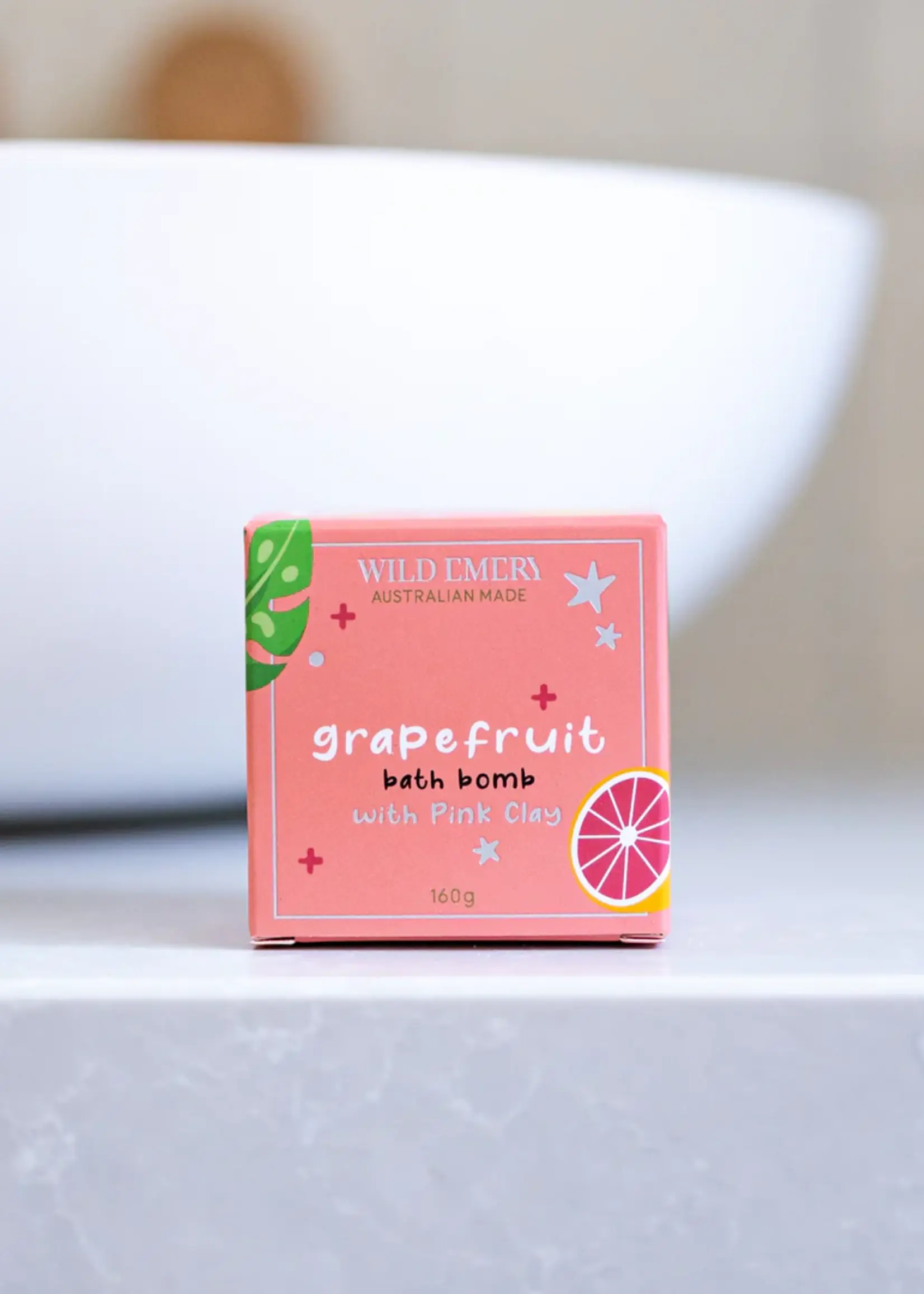 Wild Emery Grapefruit Bath Bomb