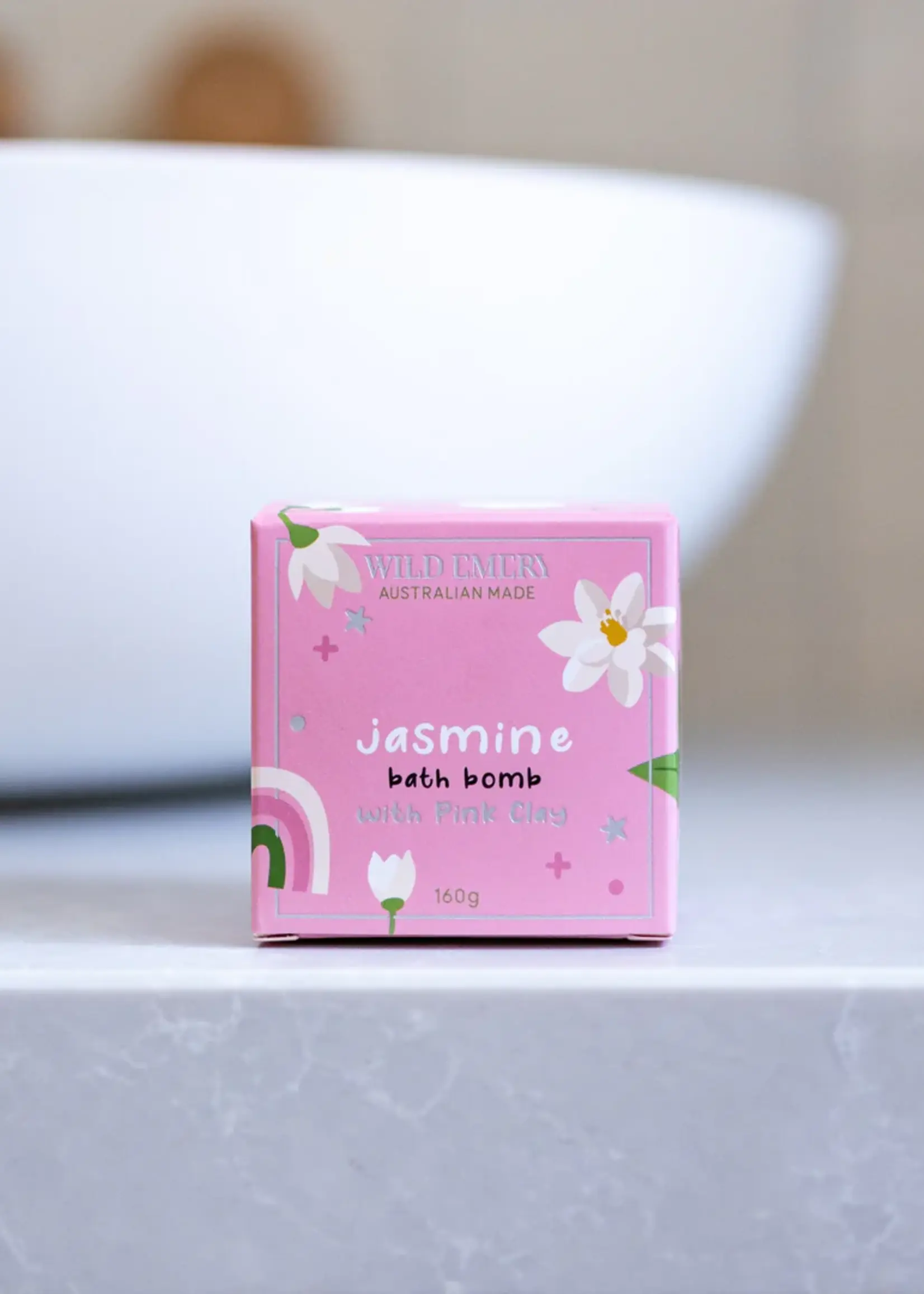 Wild Emery Jasmine Bath Bomb