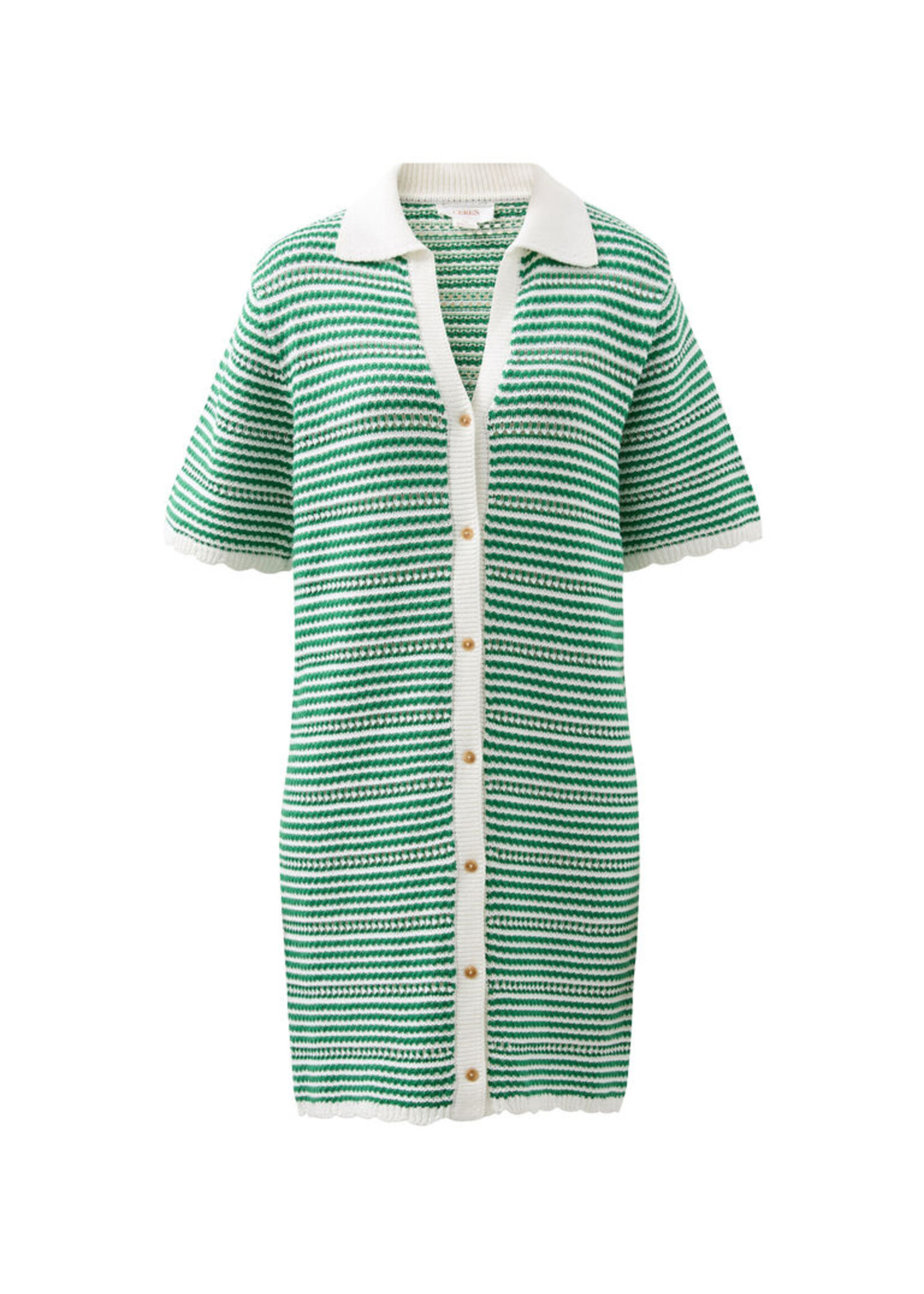 Ceres Life Nala Stripe Knit Mini Dress