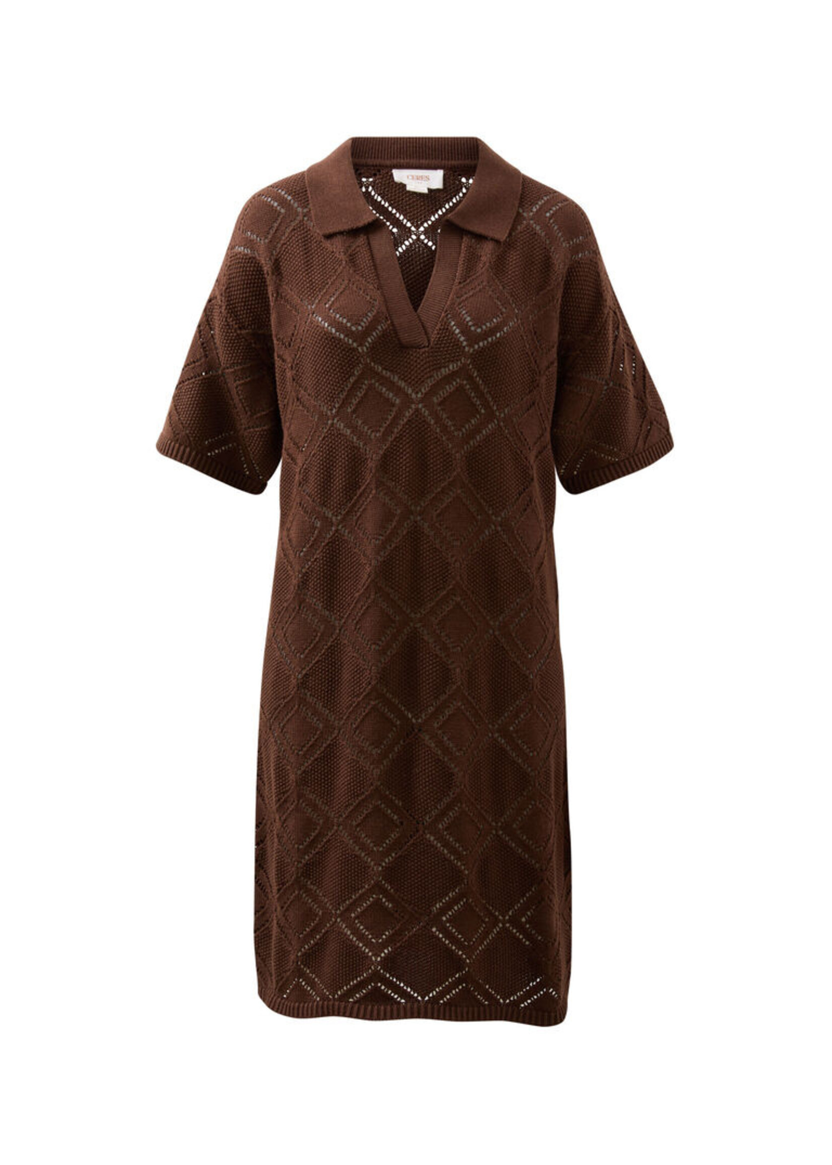 Ceres Life Daisy Diamond Knit Mini Dress