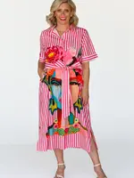 Liv & Milly Frida Dress - Pink