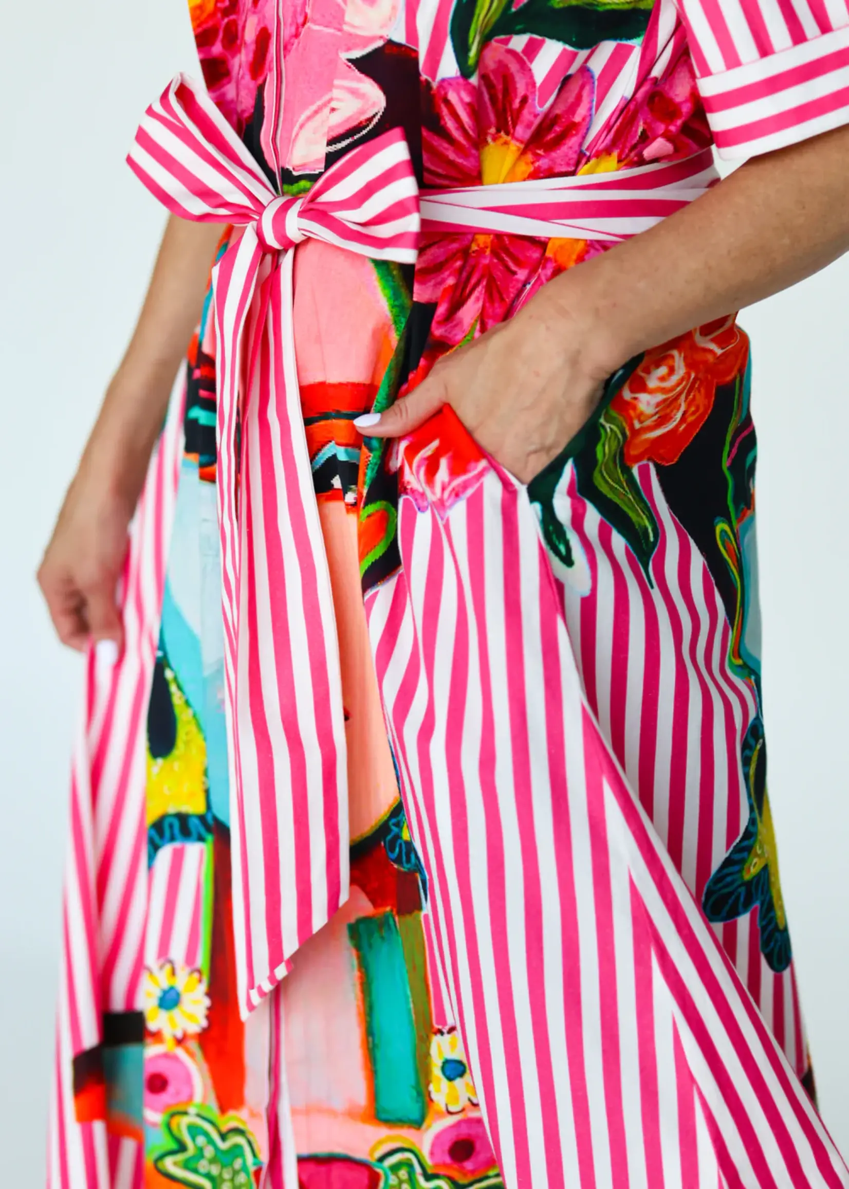 Liv & Milly Frida Dress - Pink