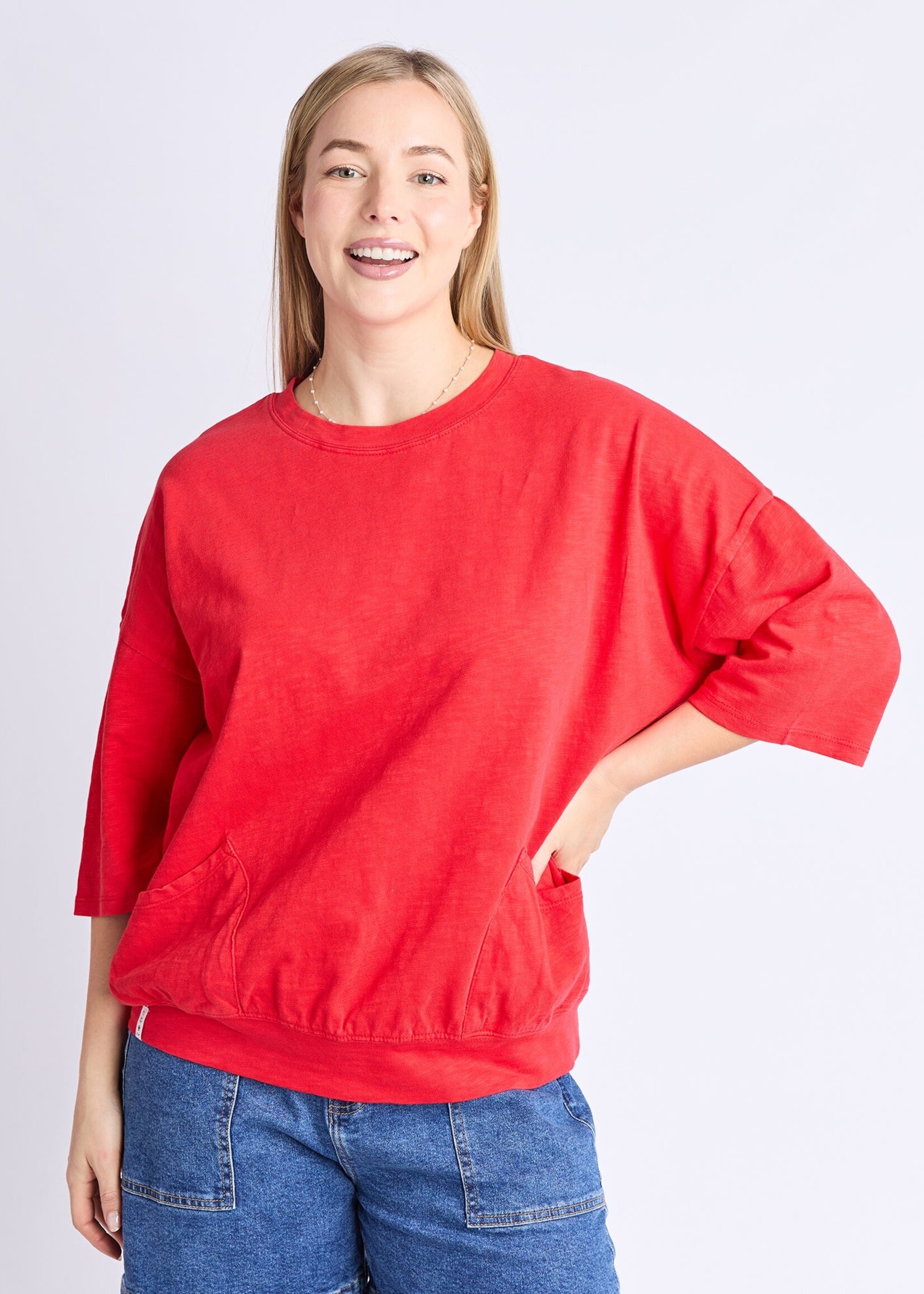 Elm Lifestyle Mazie Sweat Poppy