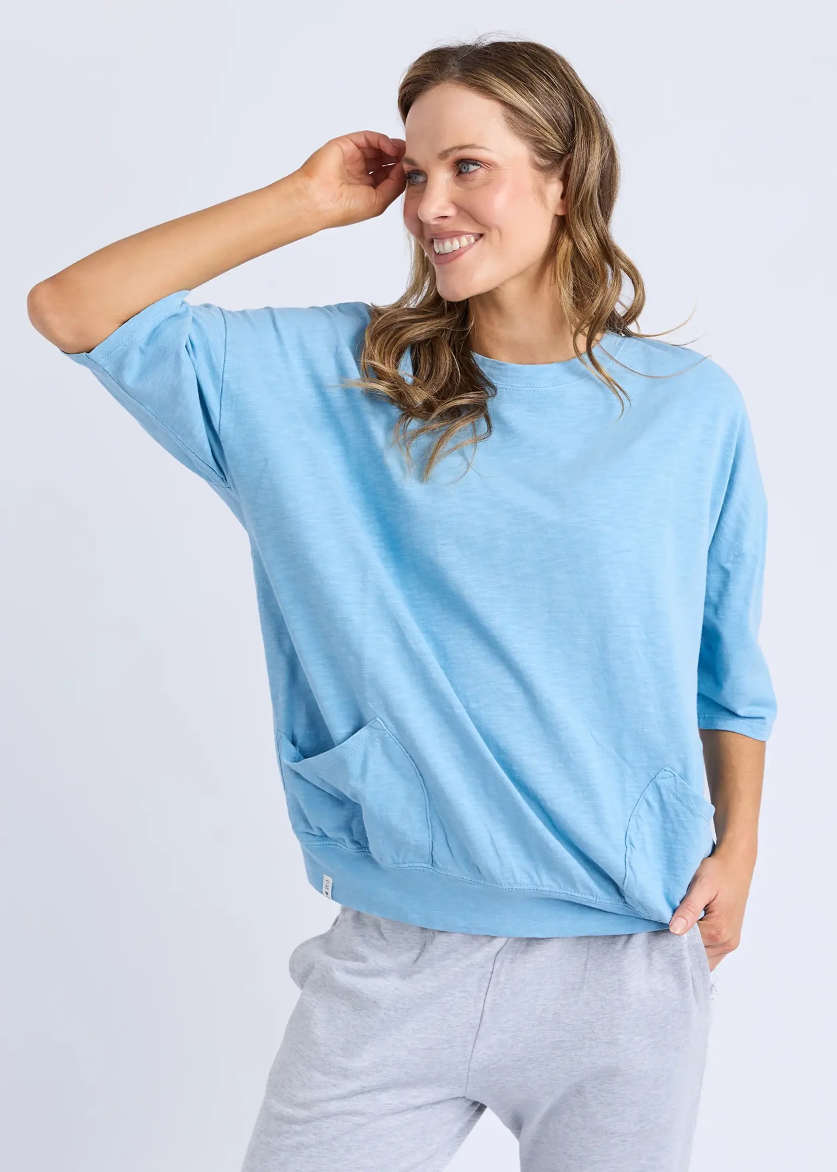Elm Lifestyle Mazie Sweat Dust Blue