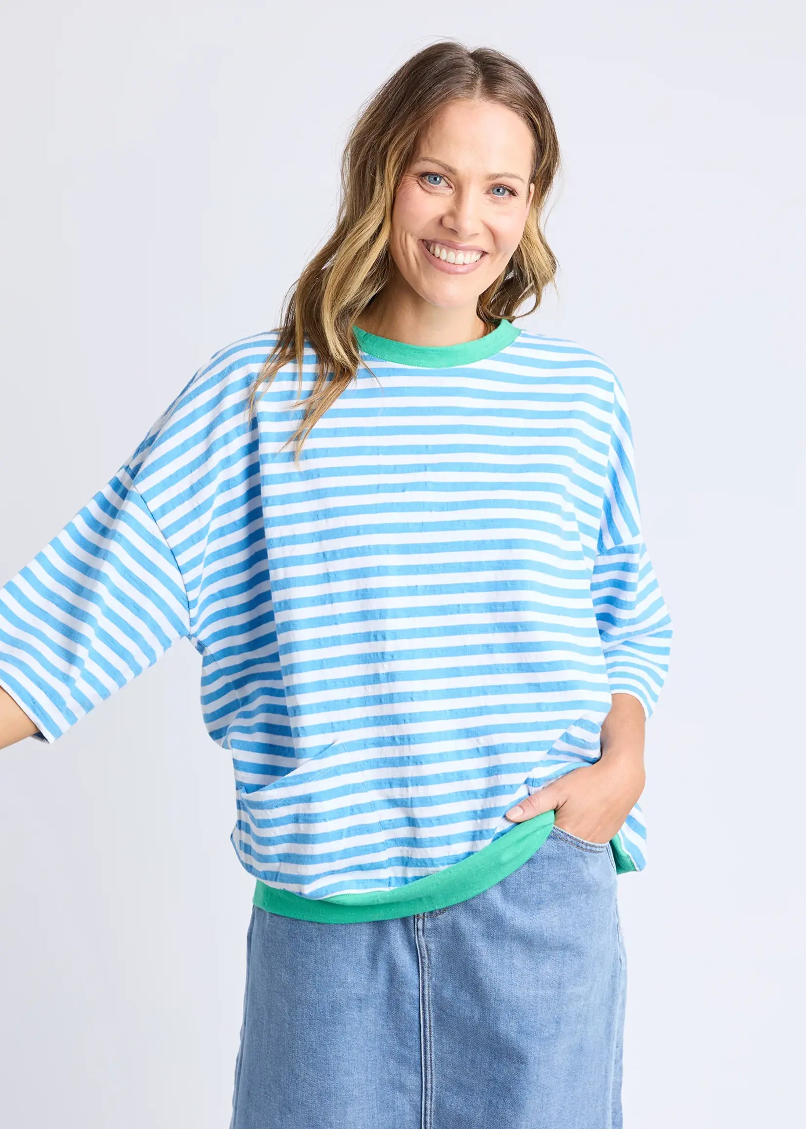 Elm Lifestyle Mazie  Sweat Stripe